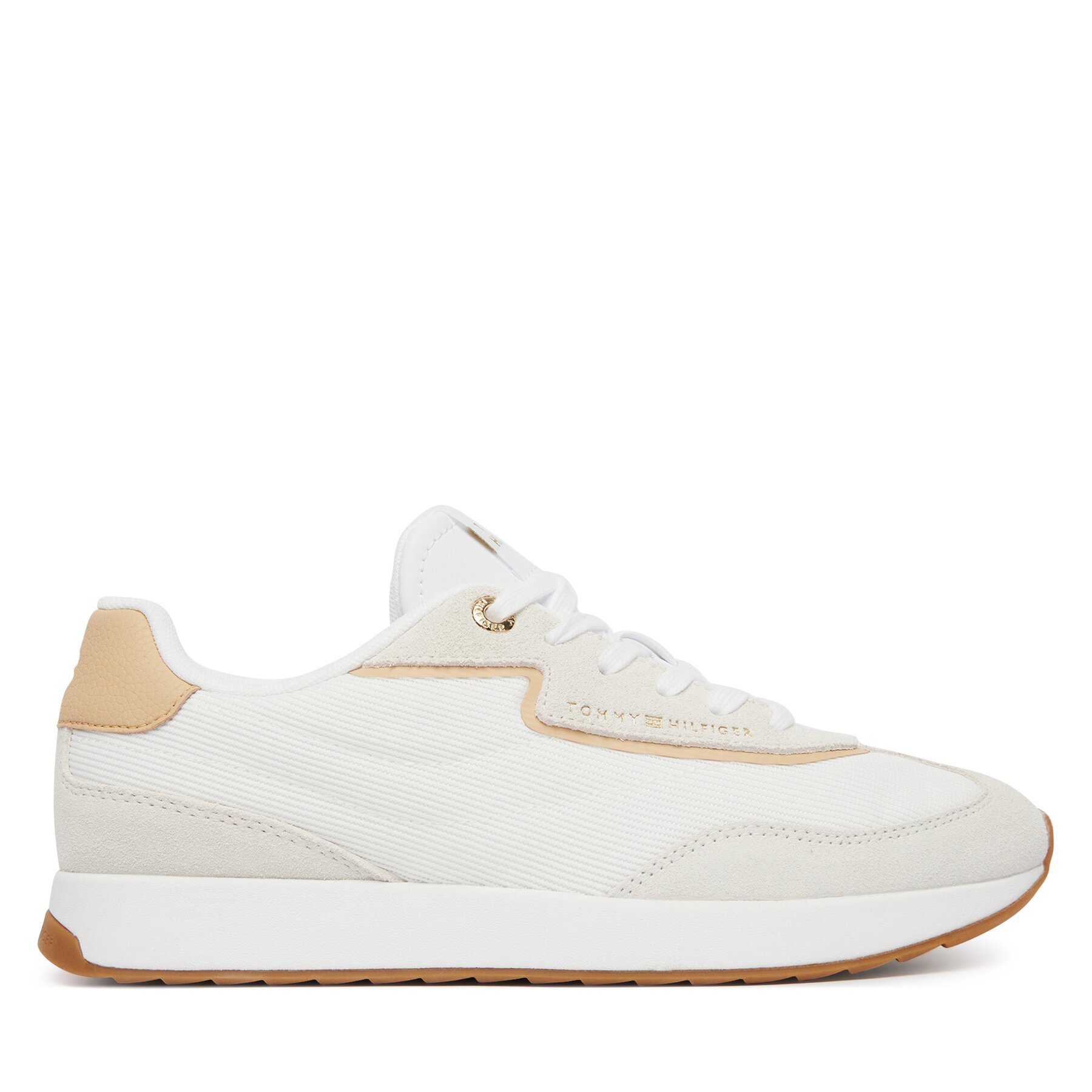 Sneakers Tommy Hilfiger Th Retro Runner Mix FW0FW09410 Alb