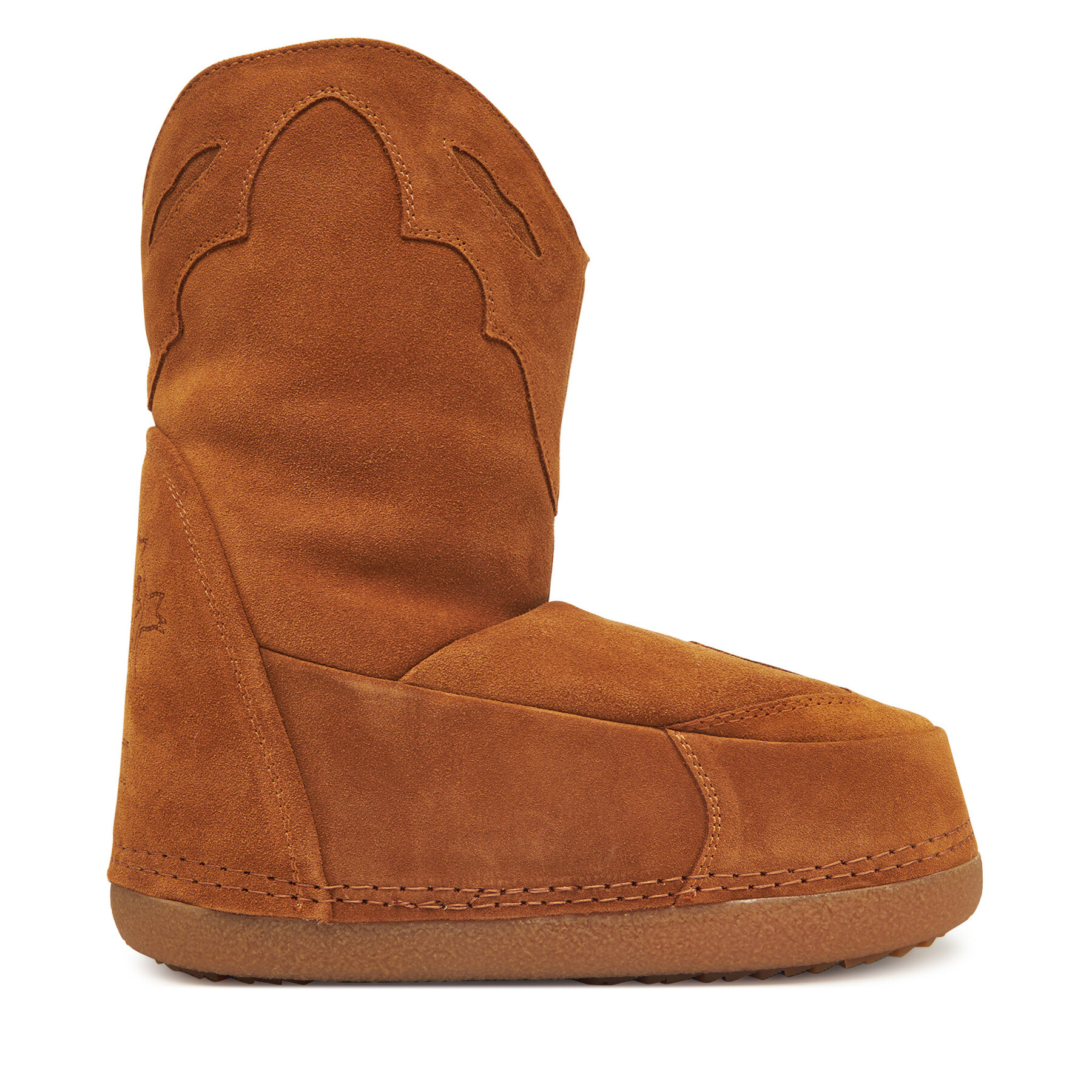 Škornji za sneg Inuikii Cowboy Emboidery 1002.024.0031 Bež
