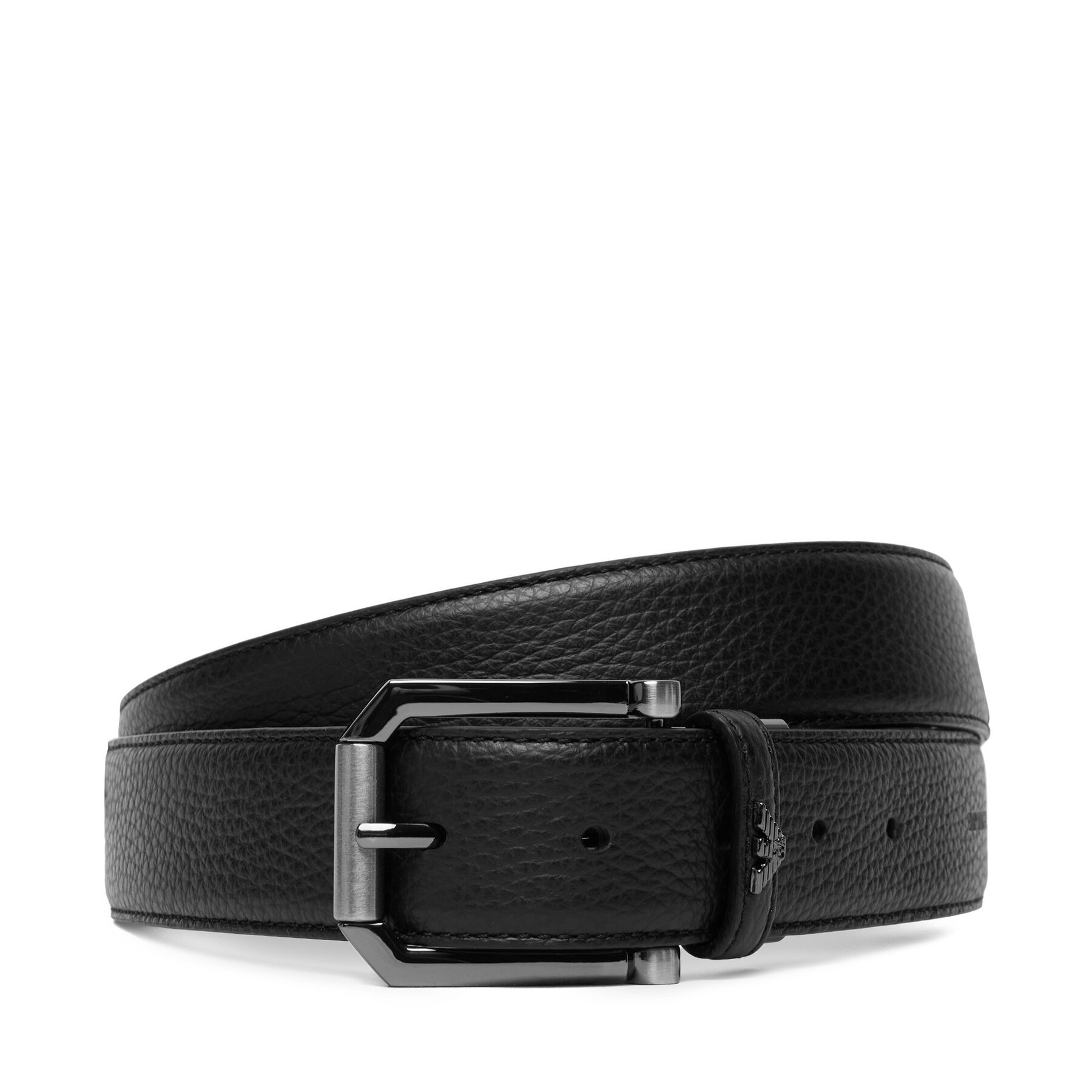 Pánsky opasok Emporio Armani EM005829 AF25475 UC001 Čierna