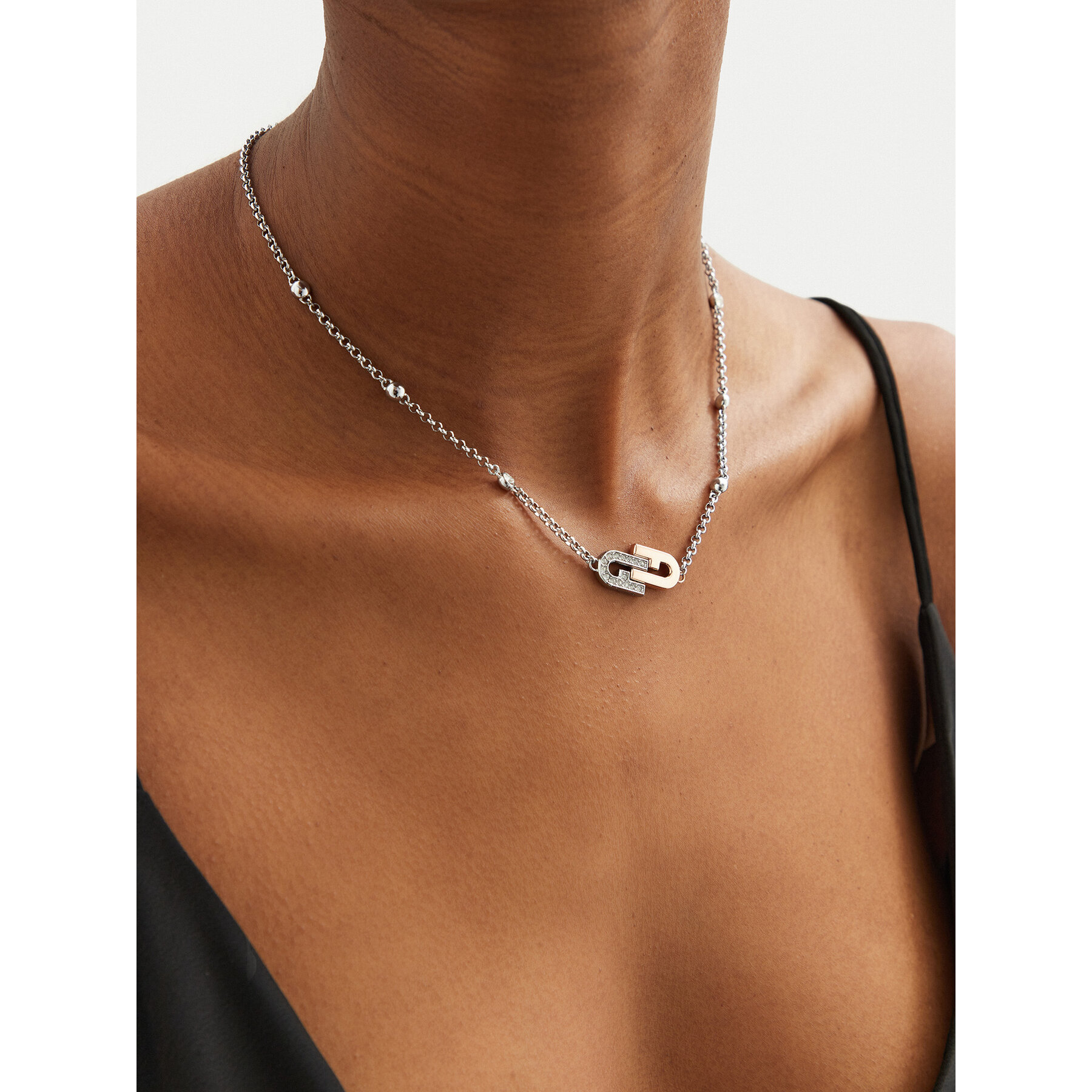 Collar Furla Arch Double WJ00091-K21000-1952S-9-009-20-CN-U Plata