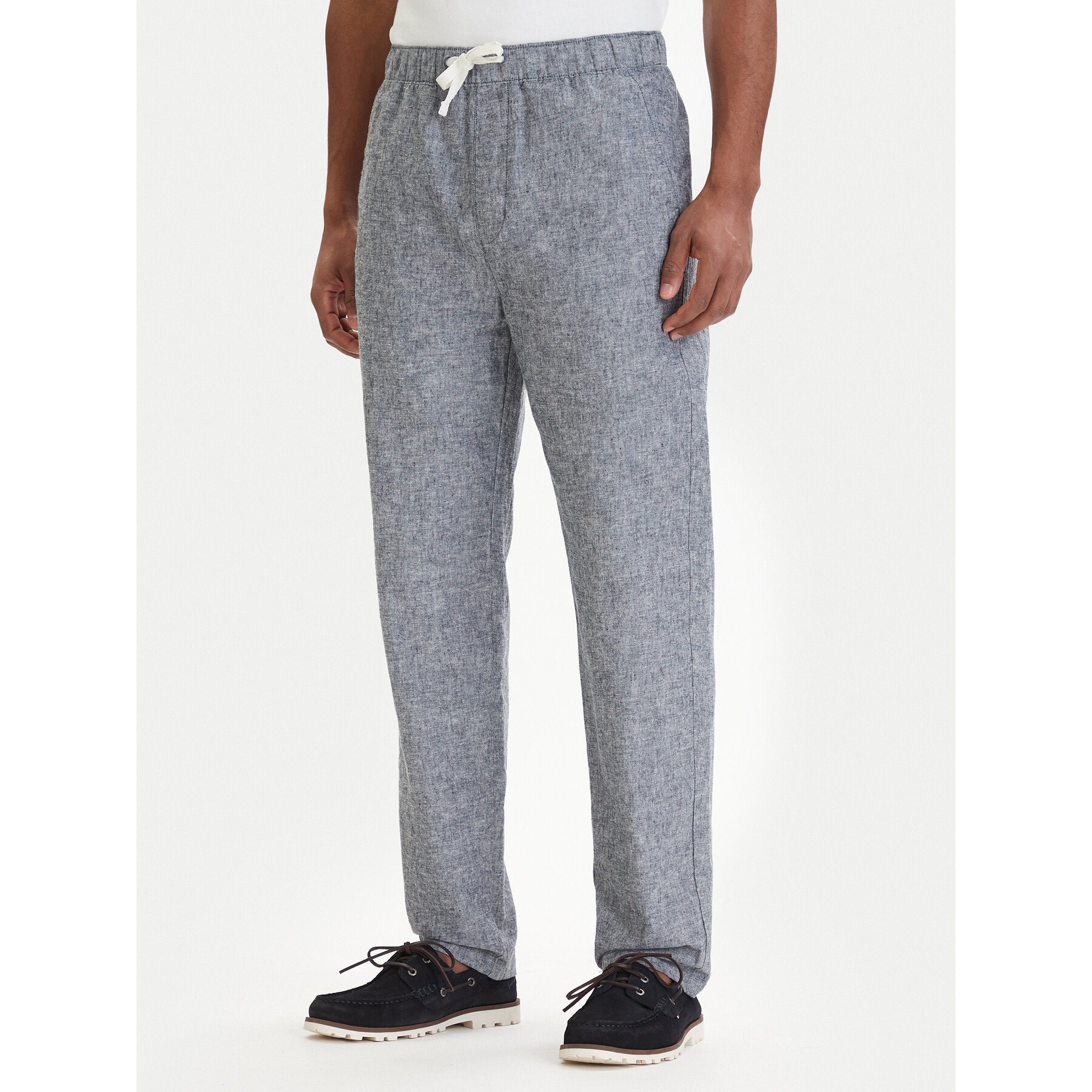 Tommy Jeans Stoffhose Sonny DM0DM22820 Blau Slim Fit