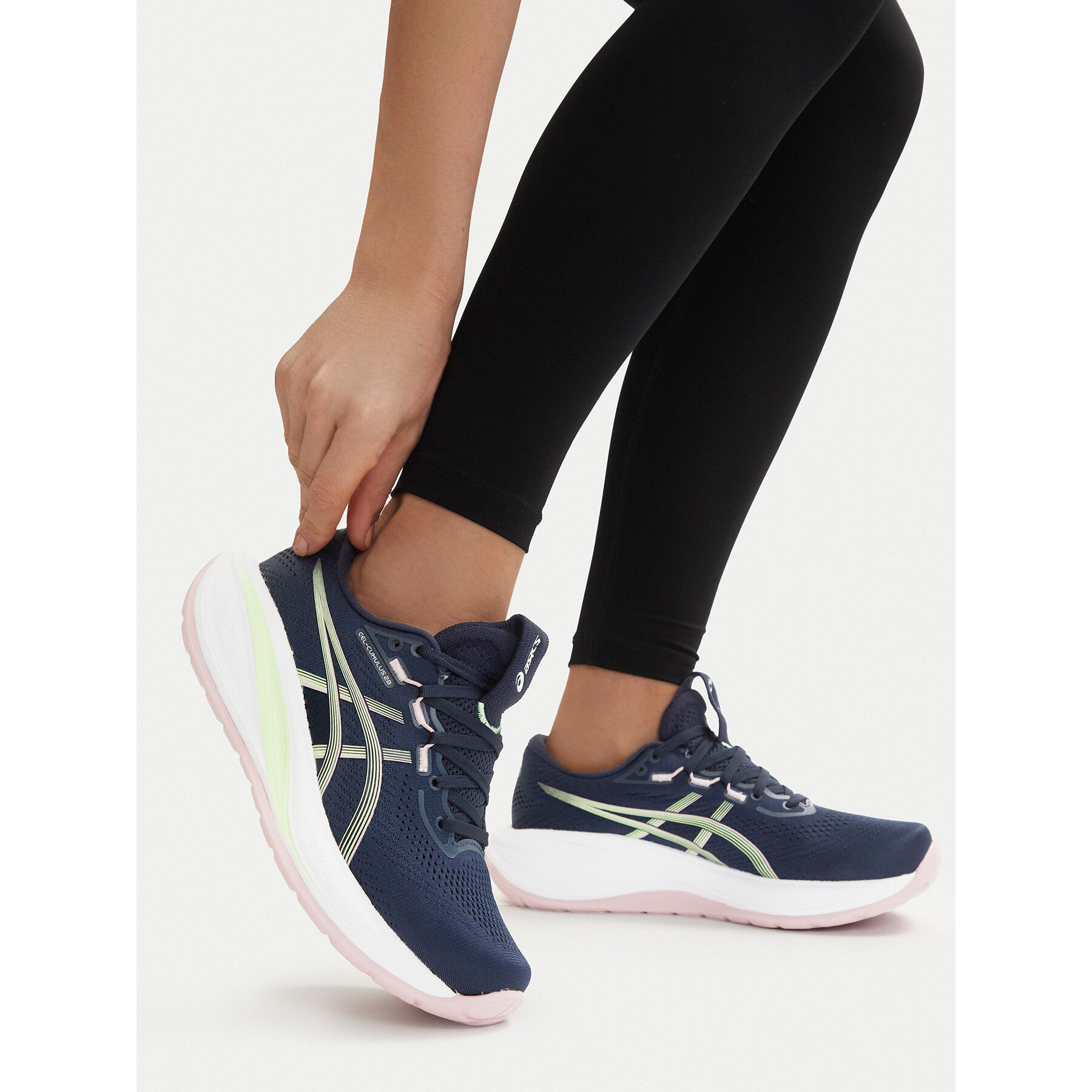 Pantofi pentru alergare Asics Gel-Cumulus 28 1012B916 Bleumarin