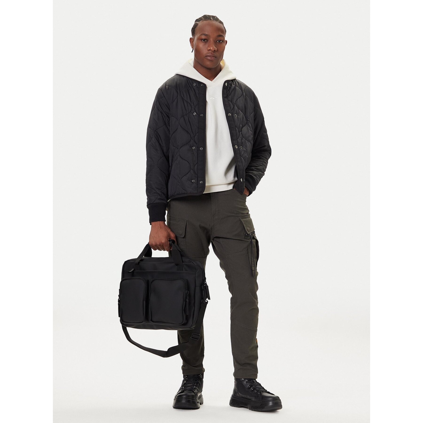 Сак Rains Texel Tech Bag W3 14250 Черен