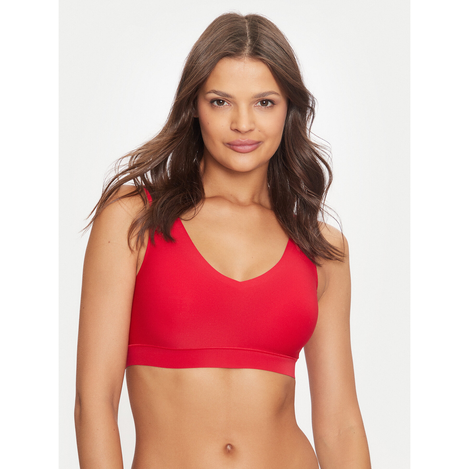 Chantelle Reggiseno top Soft Stretch C16A10 Rosso
