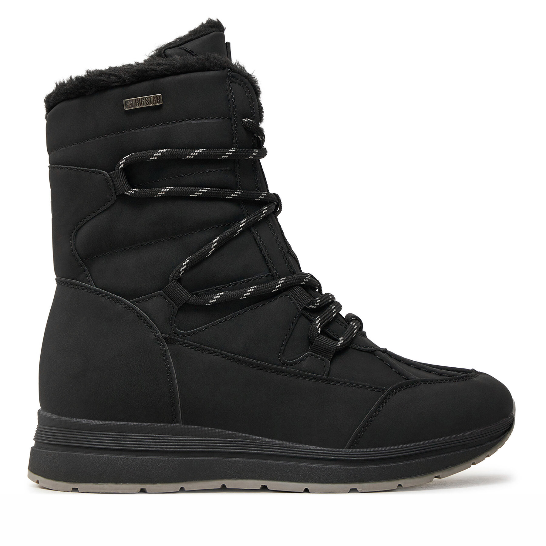 Damskie Śniegowce Big Star Shoes, Rozmiar 37 Czarny OO274A123