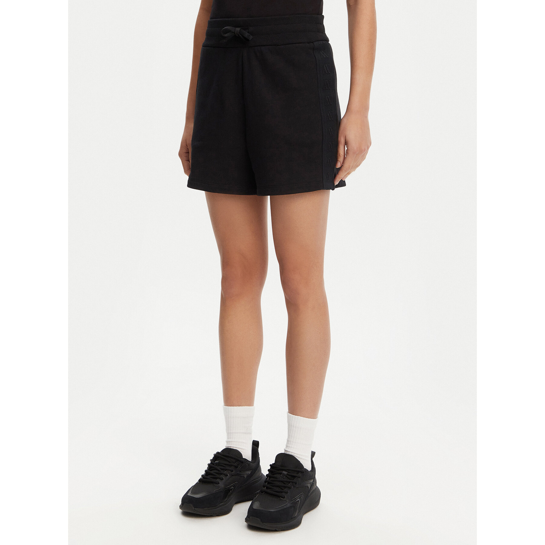 Armani Exchange Sportshorts XW000502 AF12804 UC001 Schwarz Regular Fit