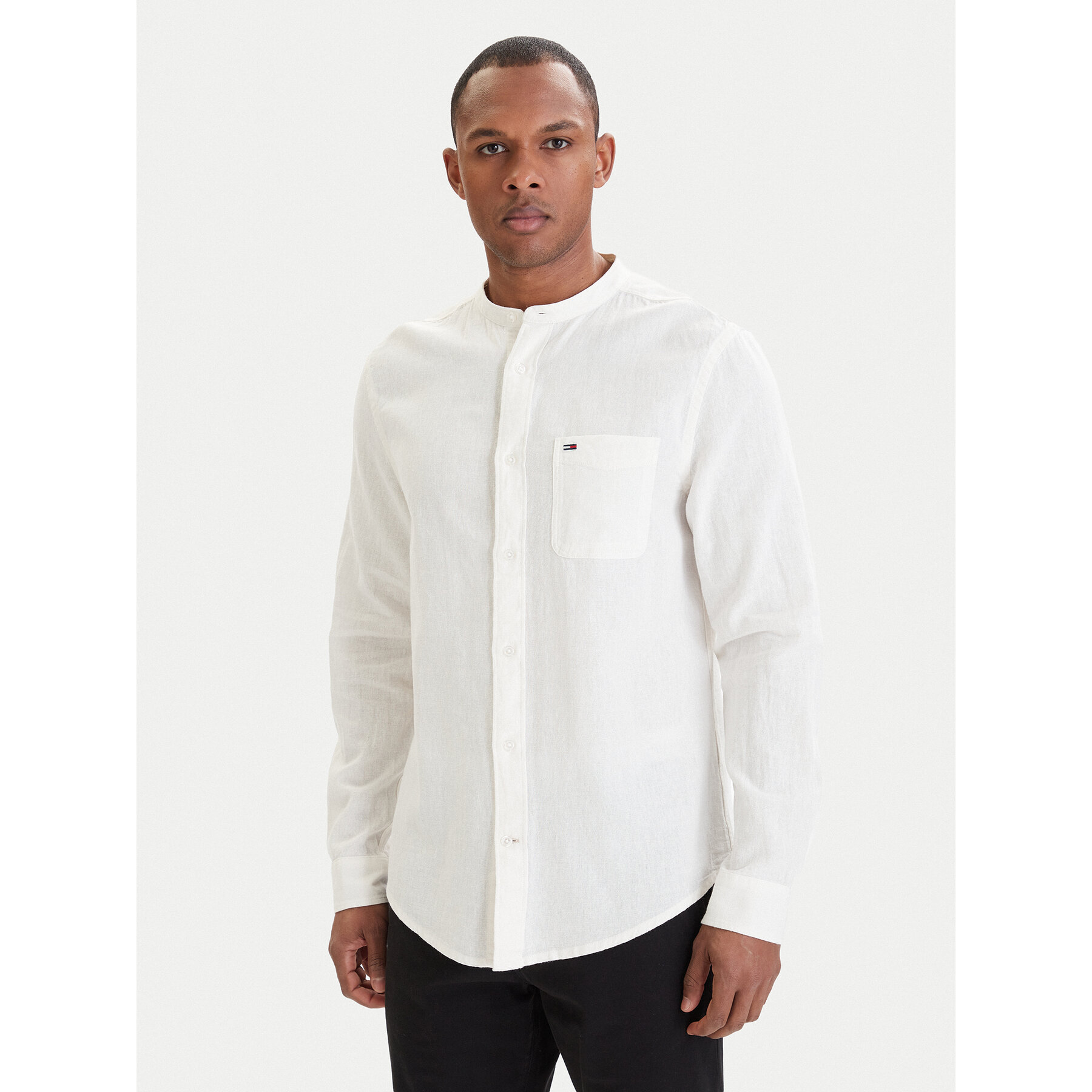 Tommy Jeans Hemd DM0DM22756 Weiß Regular Fit