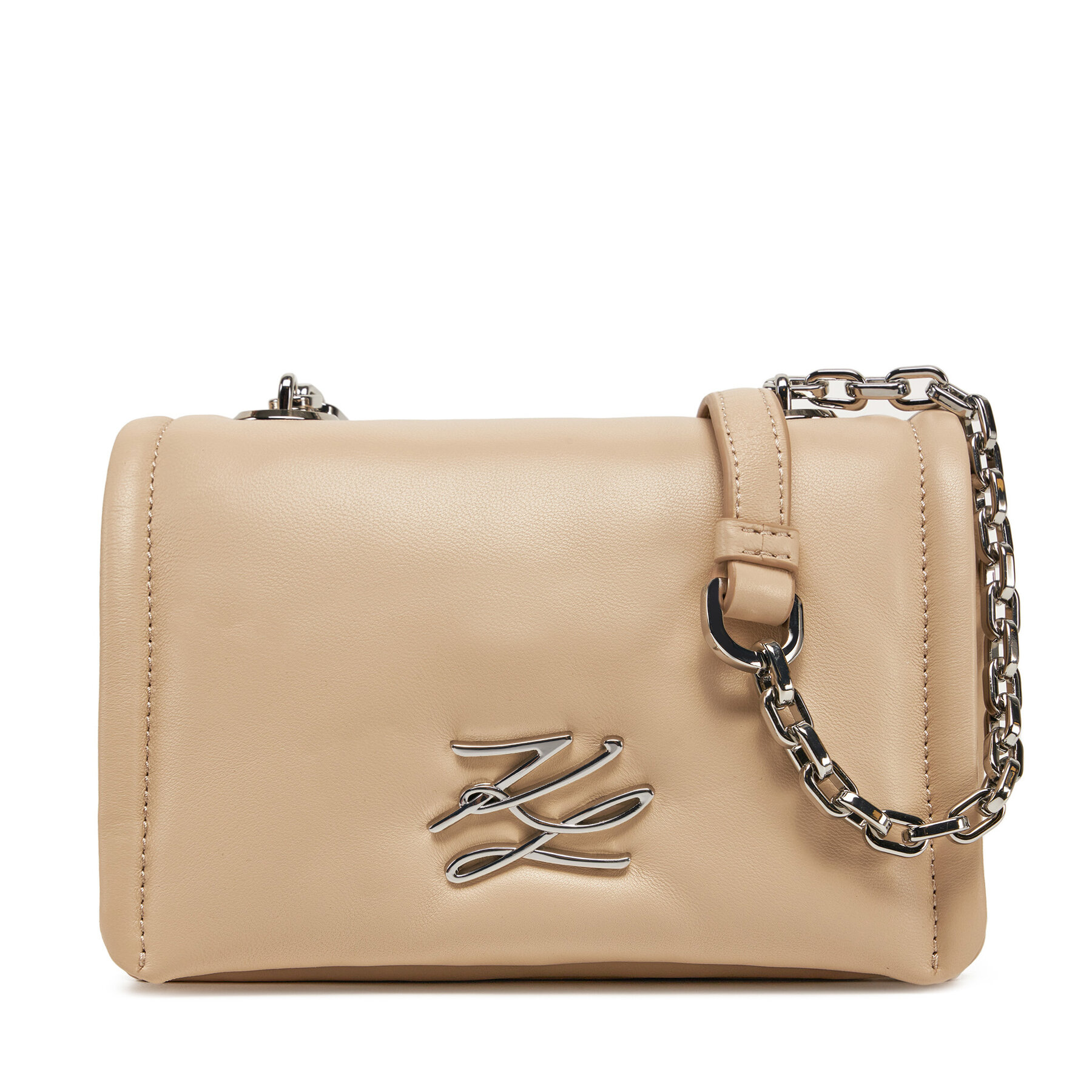 Geantă KARL LAGERFELD A1W30175 Bej
