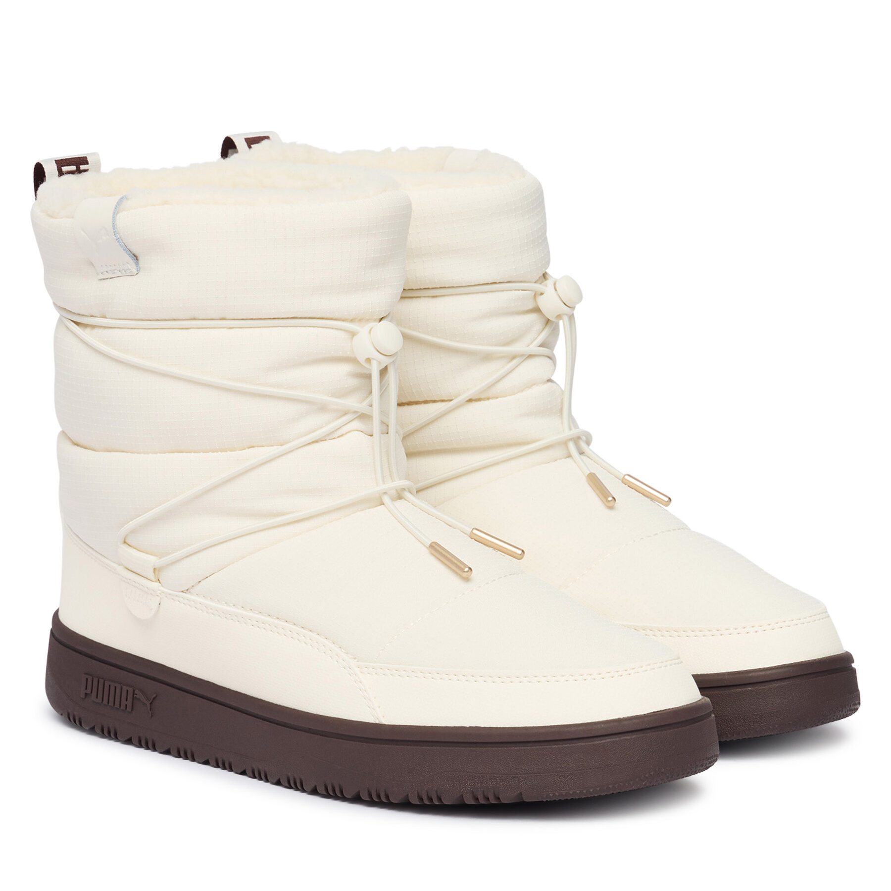 Cizme de zăpadă Puma Snowbae Wns 393920 Crem