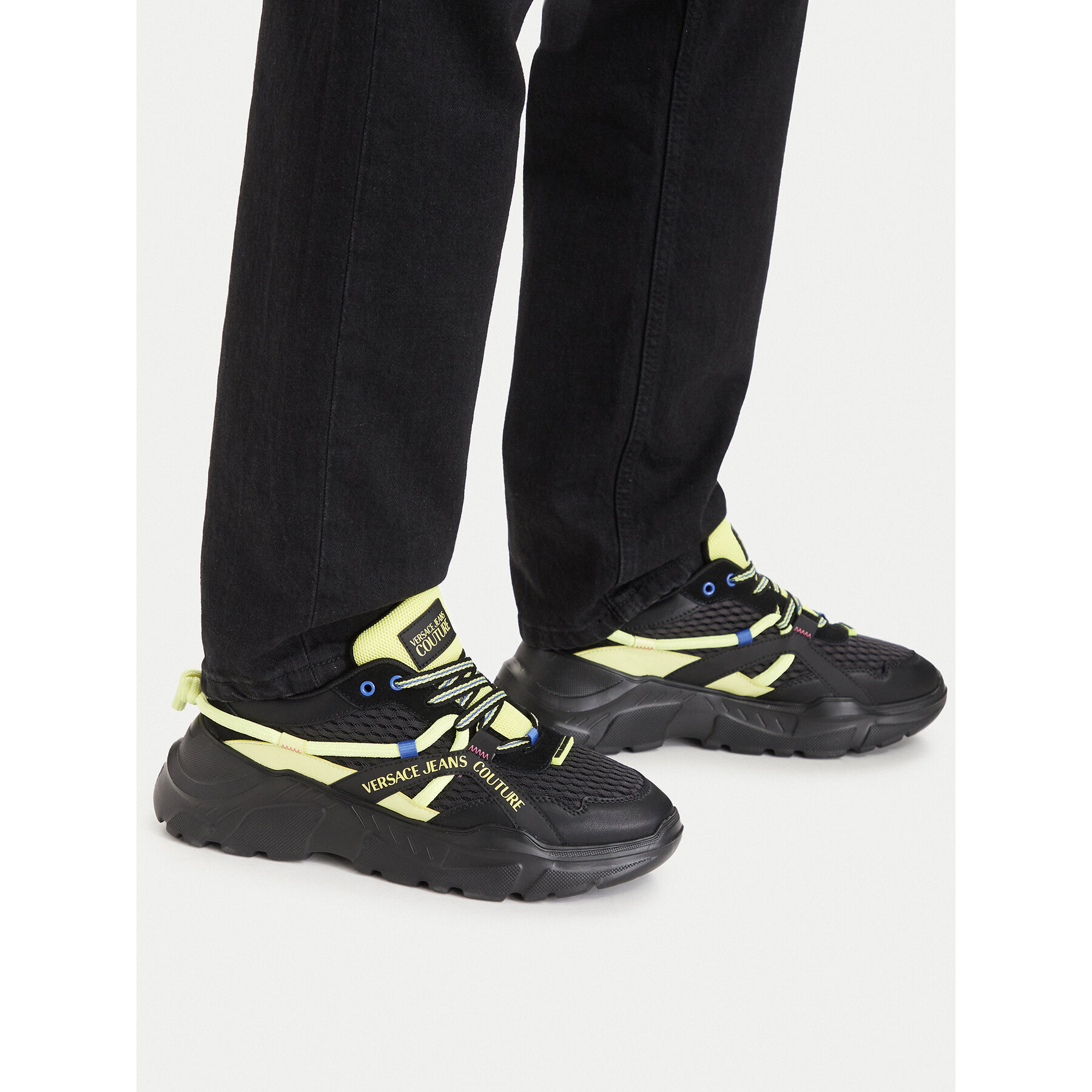 Superge Versace Jeans Couture Fondo Speedtrack 79YA3SC3 Črna