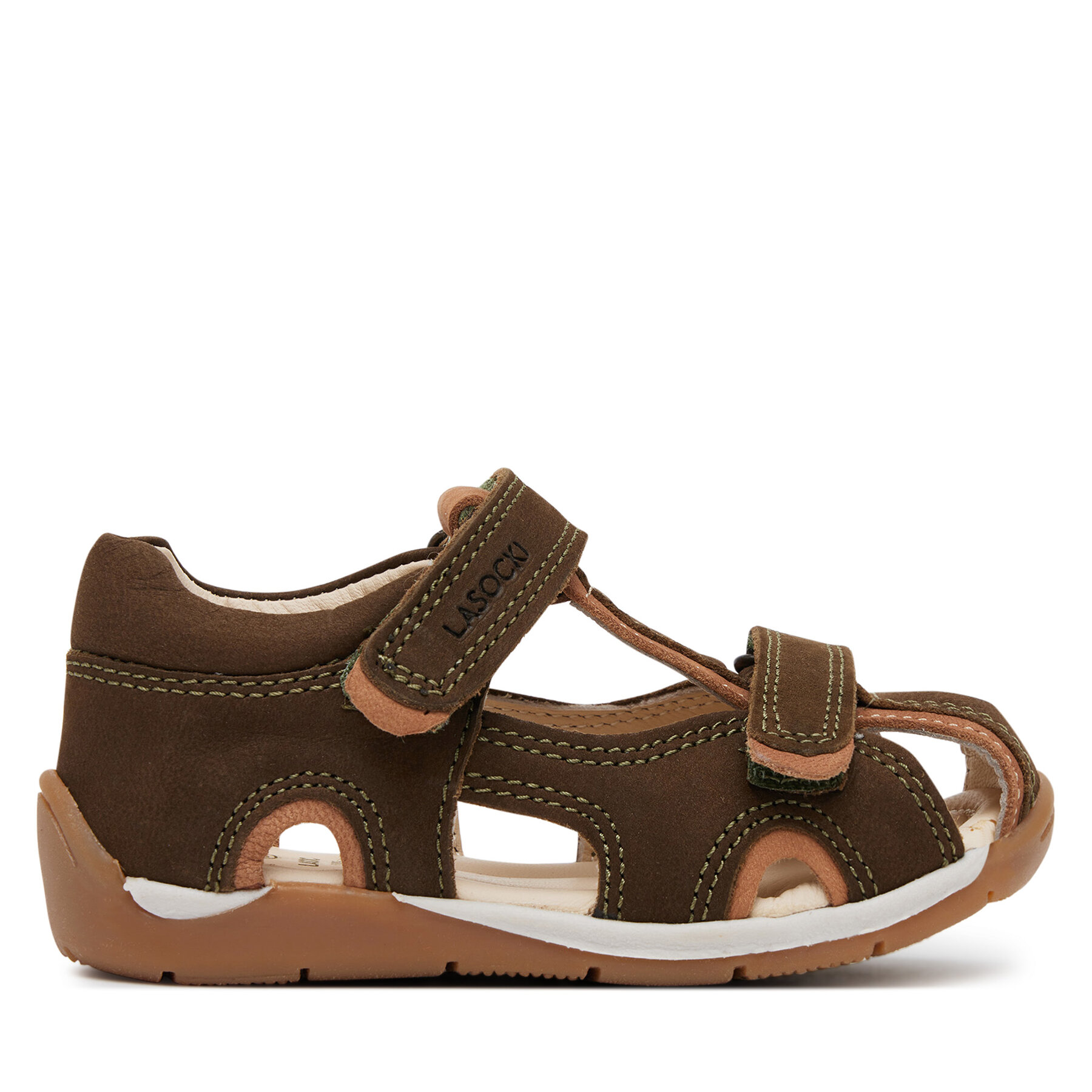 Dziecięce Sandały Lasocki Kids, Rozmiar 21 Khaki MARCUS CI12-MARCUS-02(II)CH