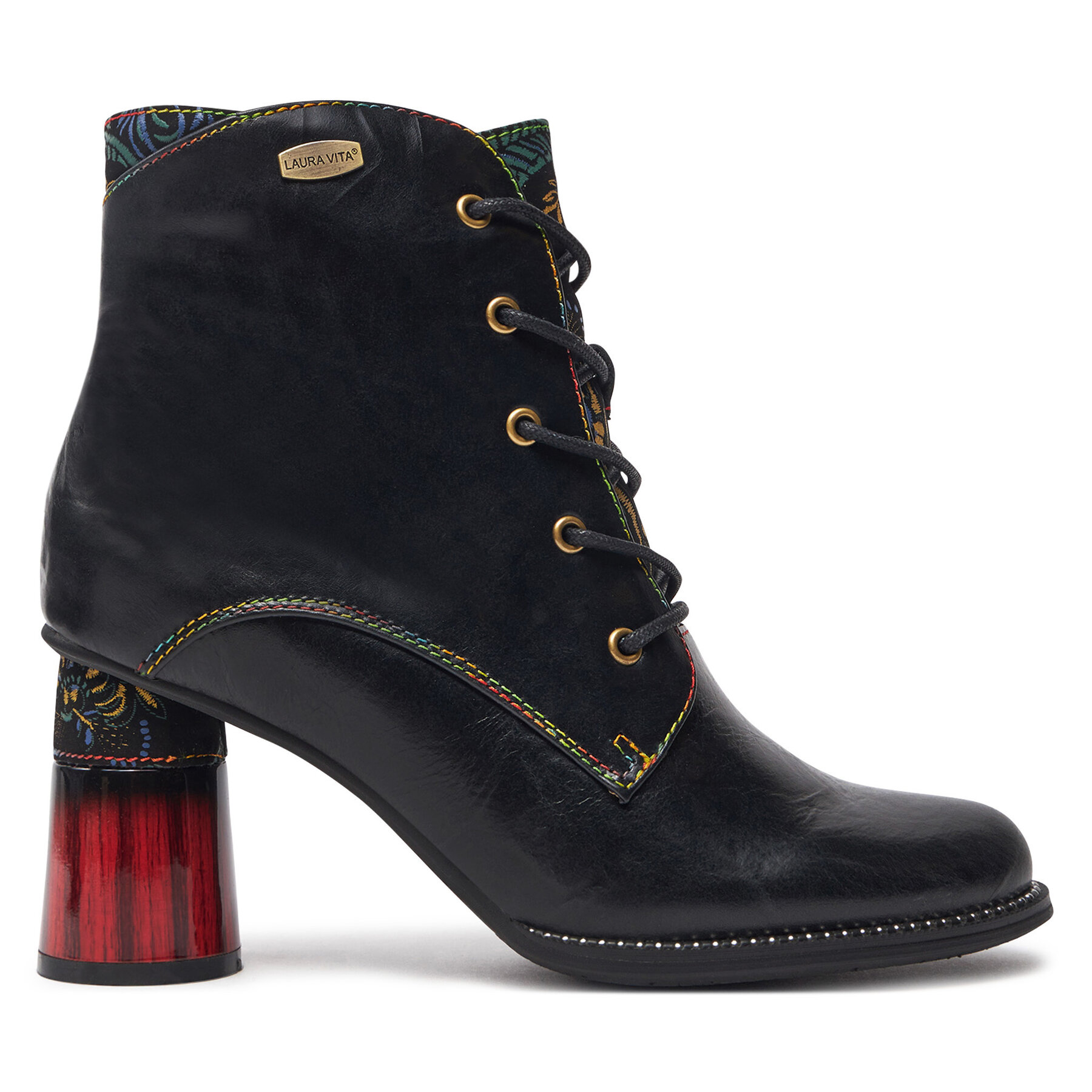 Botines Laura Vita Gucstoo 41 Negro