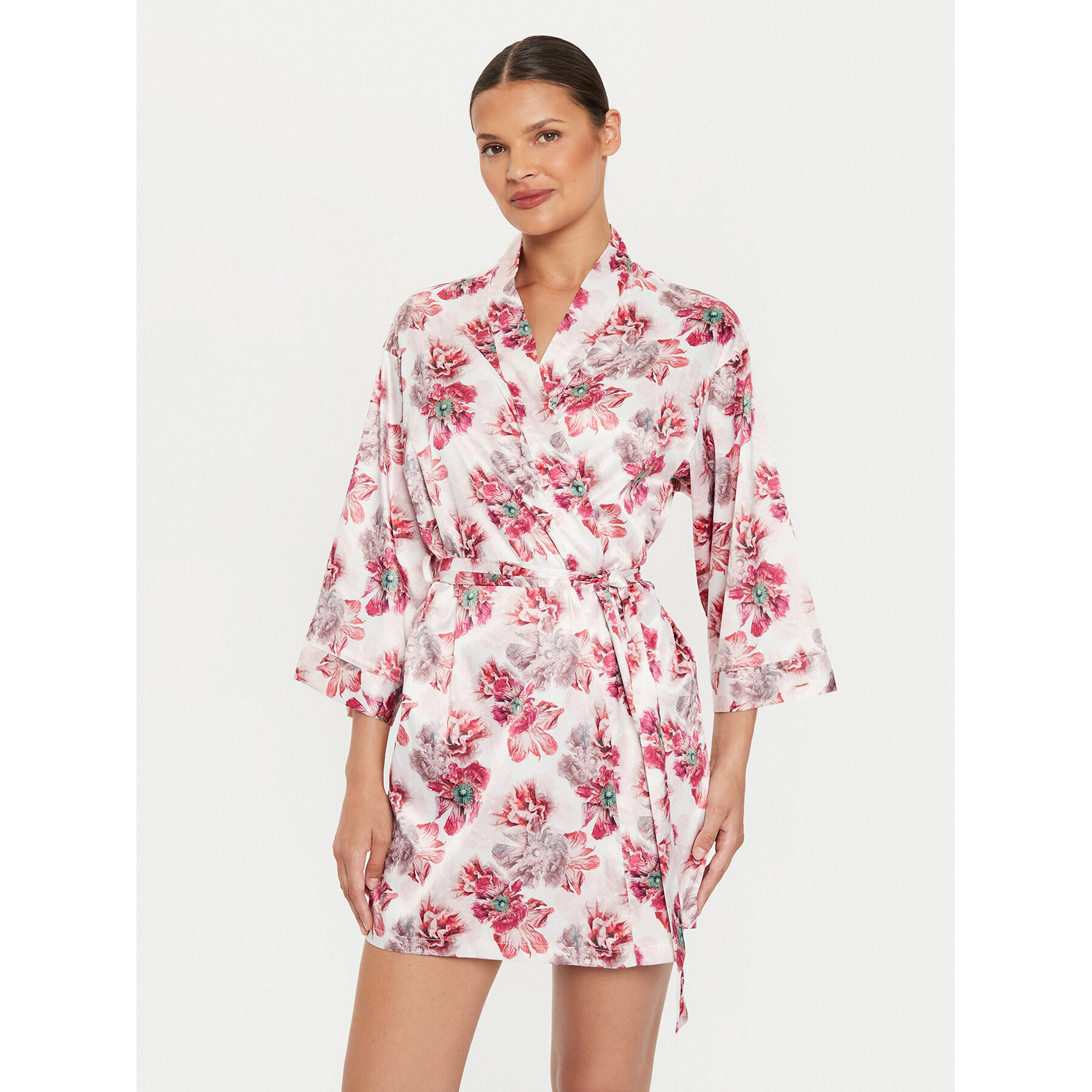 Dorina Bademantel D001359SW004 Bunt, Größe XXL