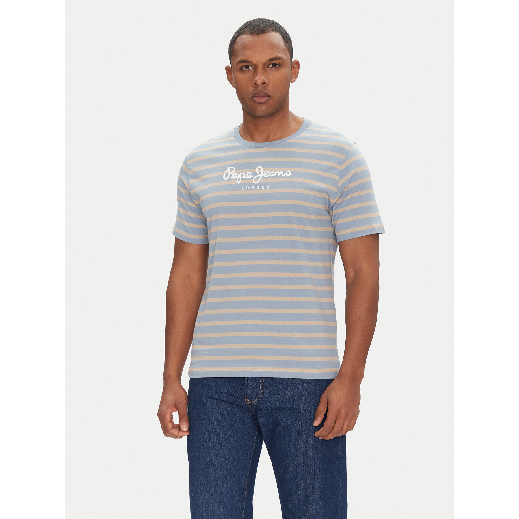 Pepe Jeans T-shirt PM509407 Blu Regular Fit