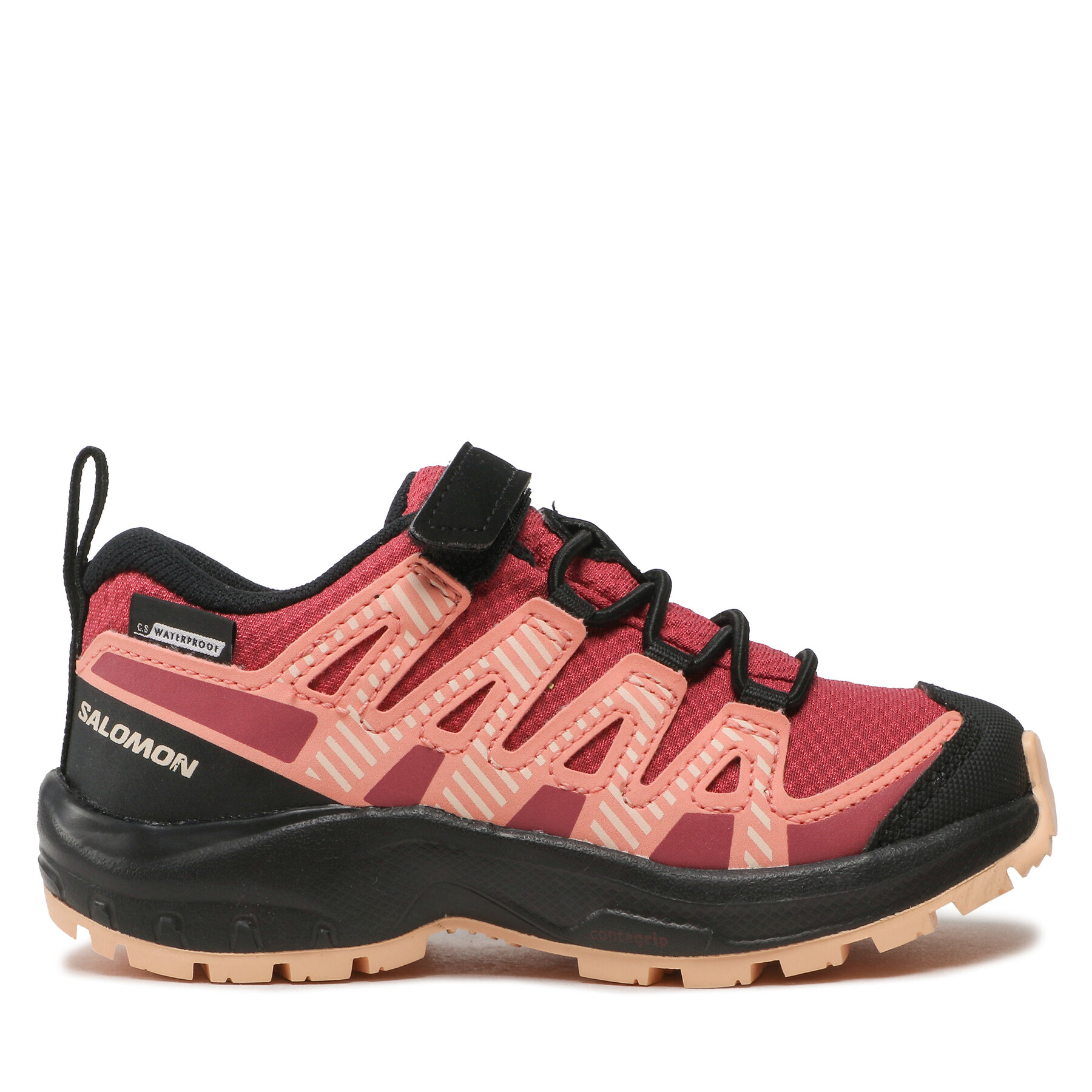 Zapatillas Salomon Xa Pro V8 Cswp K 416143 05 W0 Guinda/burdeos
