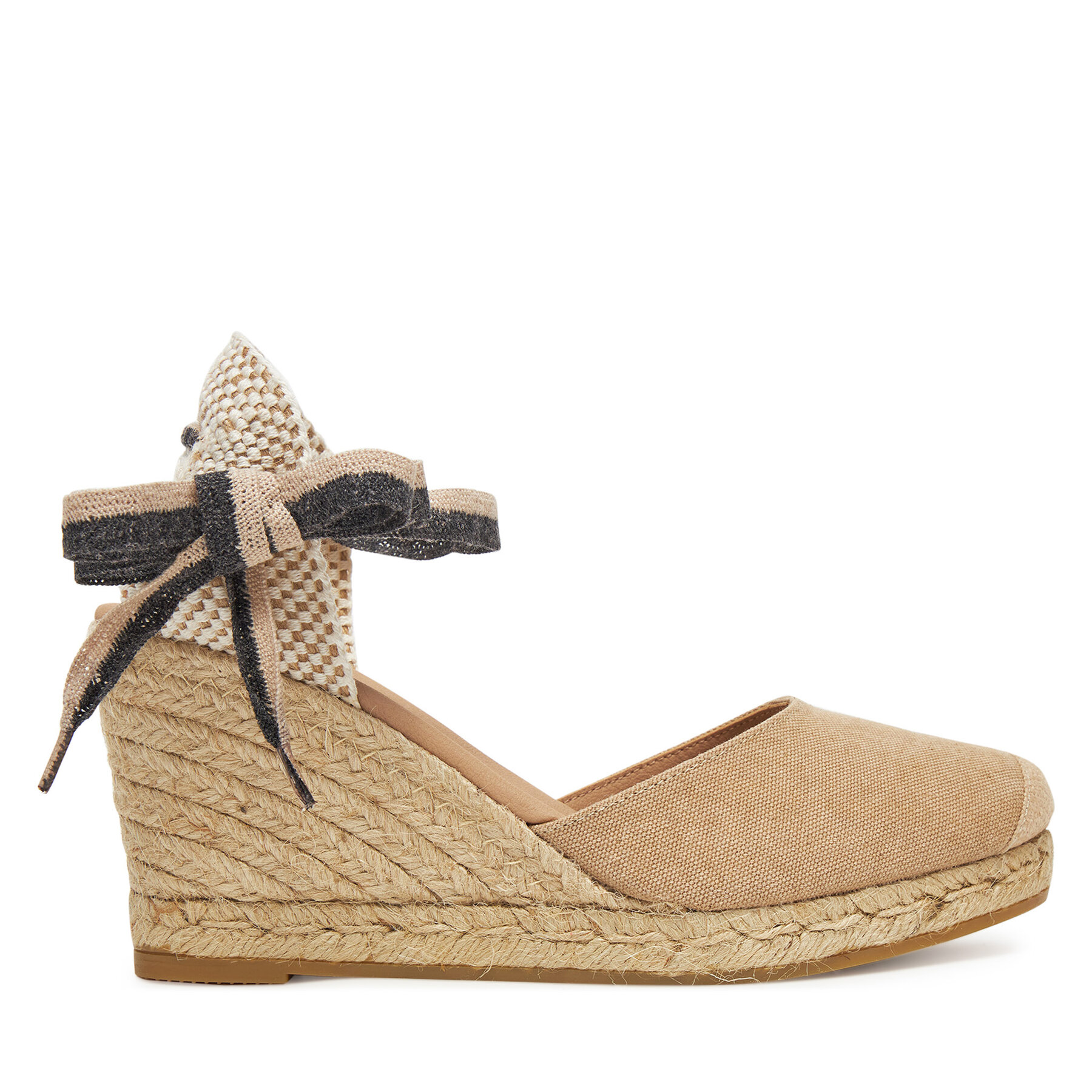 Espadrilky Genuins Zeland Canvas G105908 Béžová