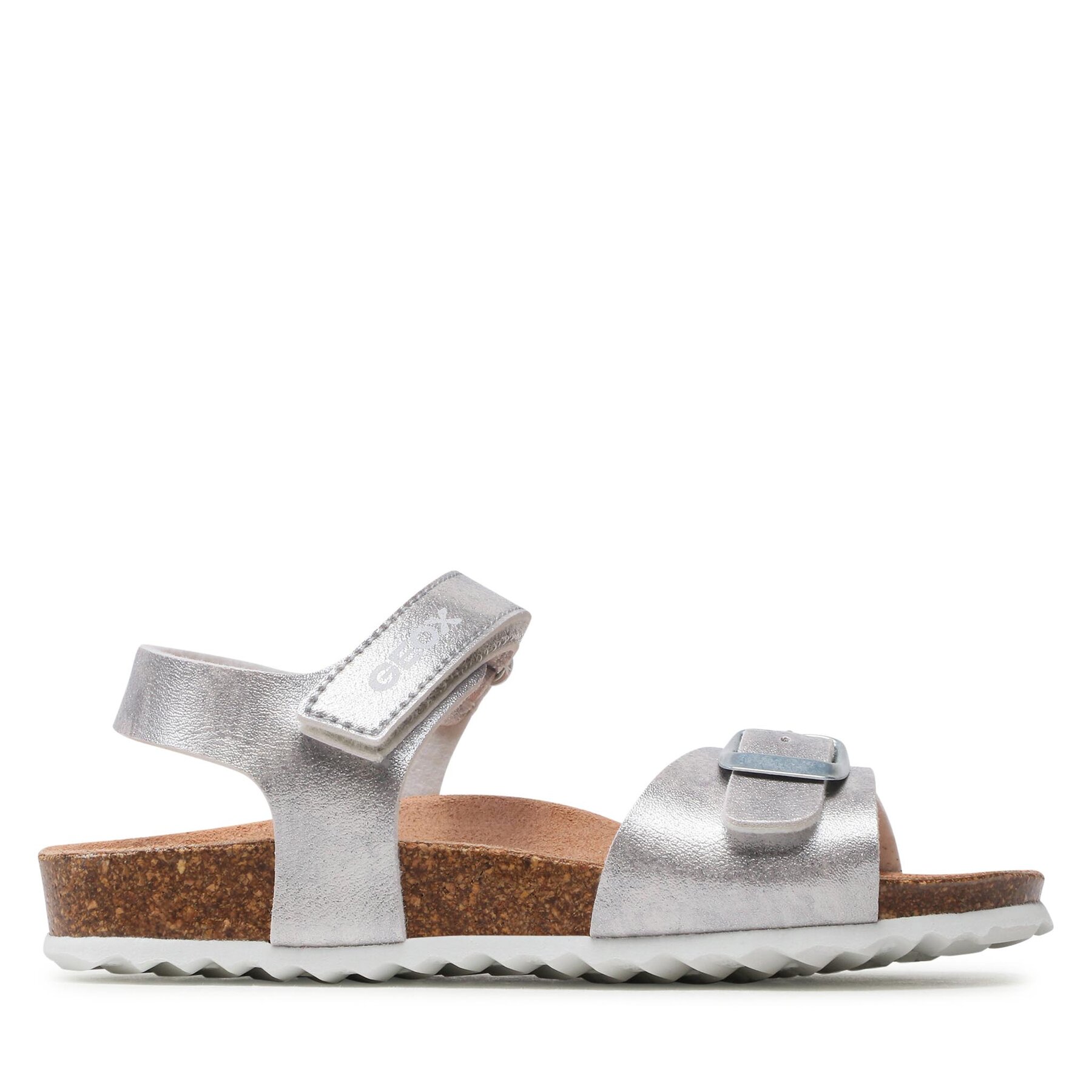 Szandál Geox J Adriel Girl J028MC000BJC1007 S Ezüst
