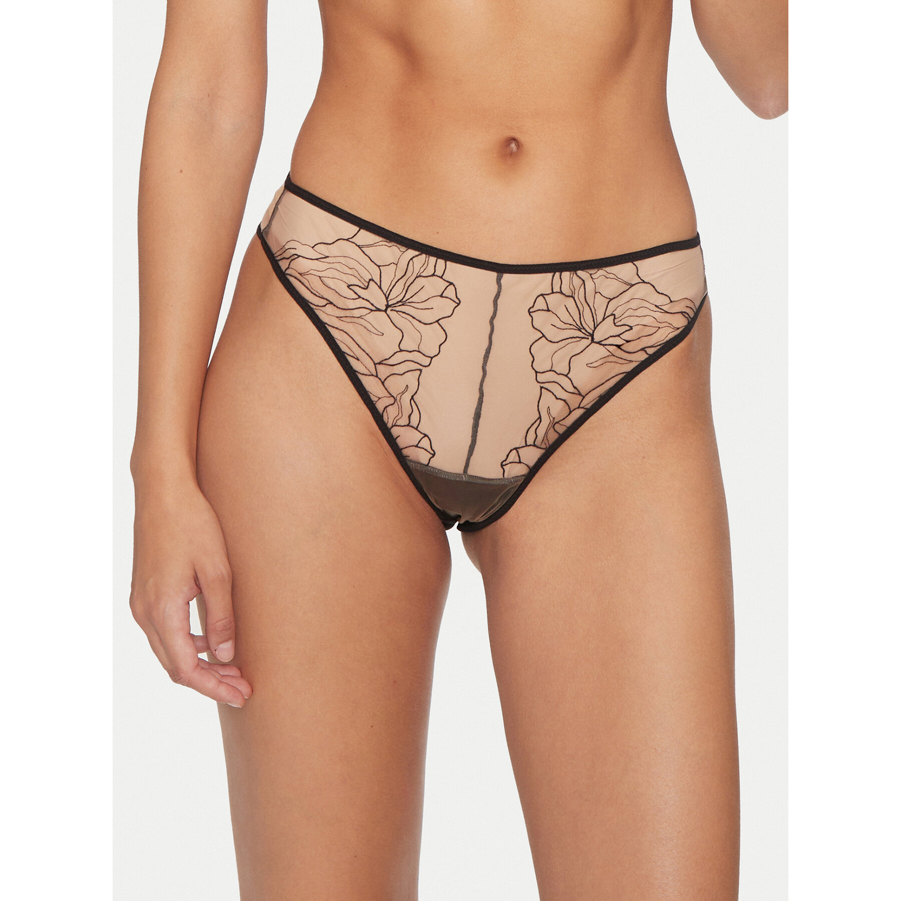 Undress Code Culotte classiche Wildflower 658 Nero