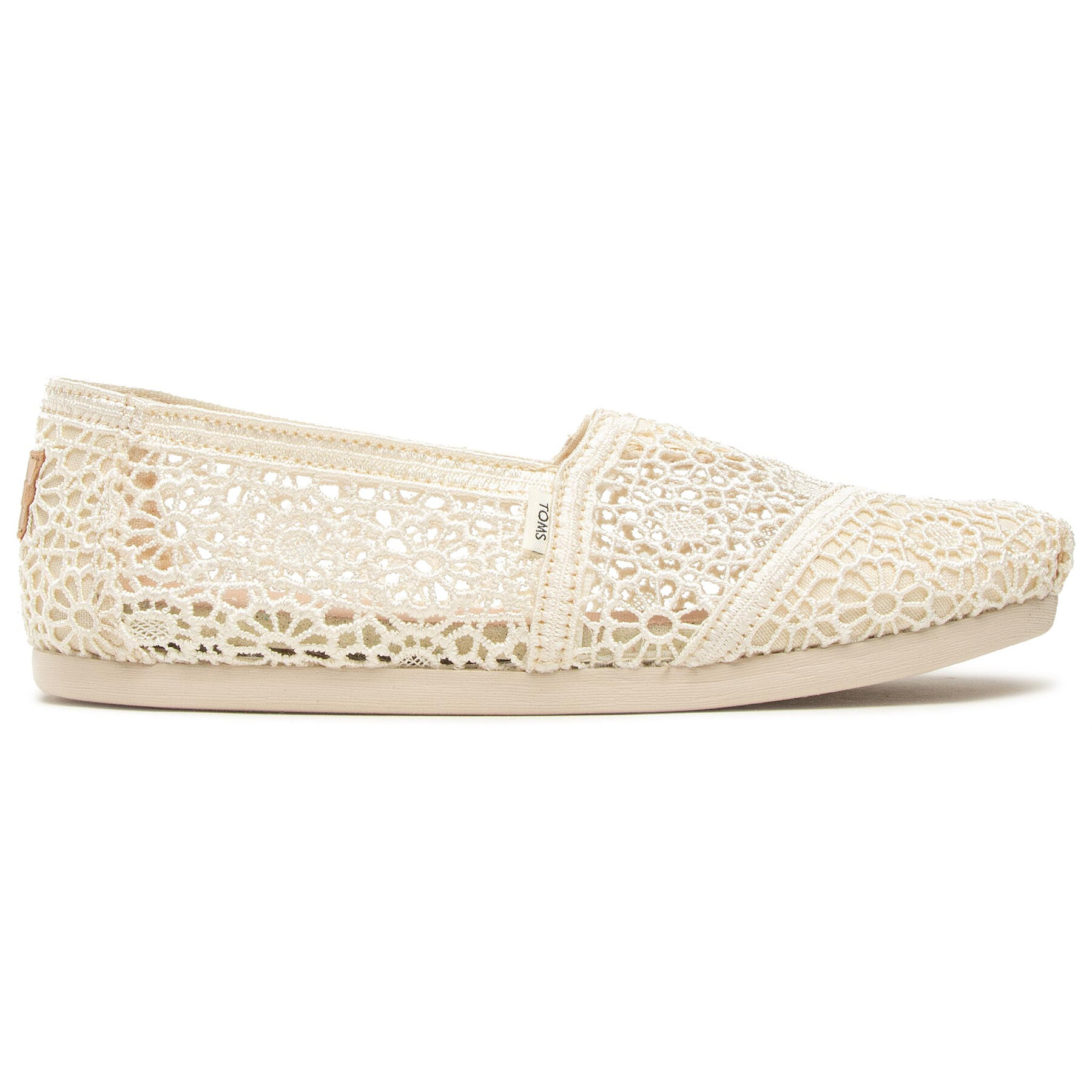 Félcipő Toms Alpargata 10016241 Bézs