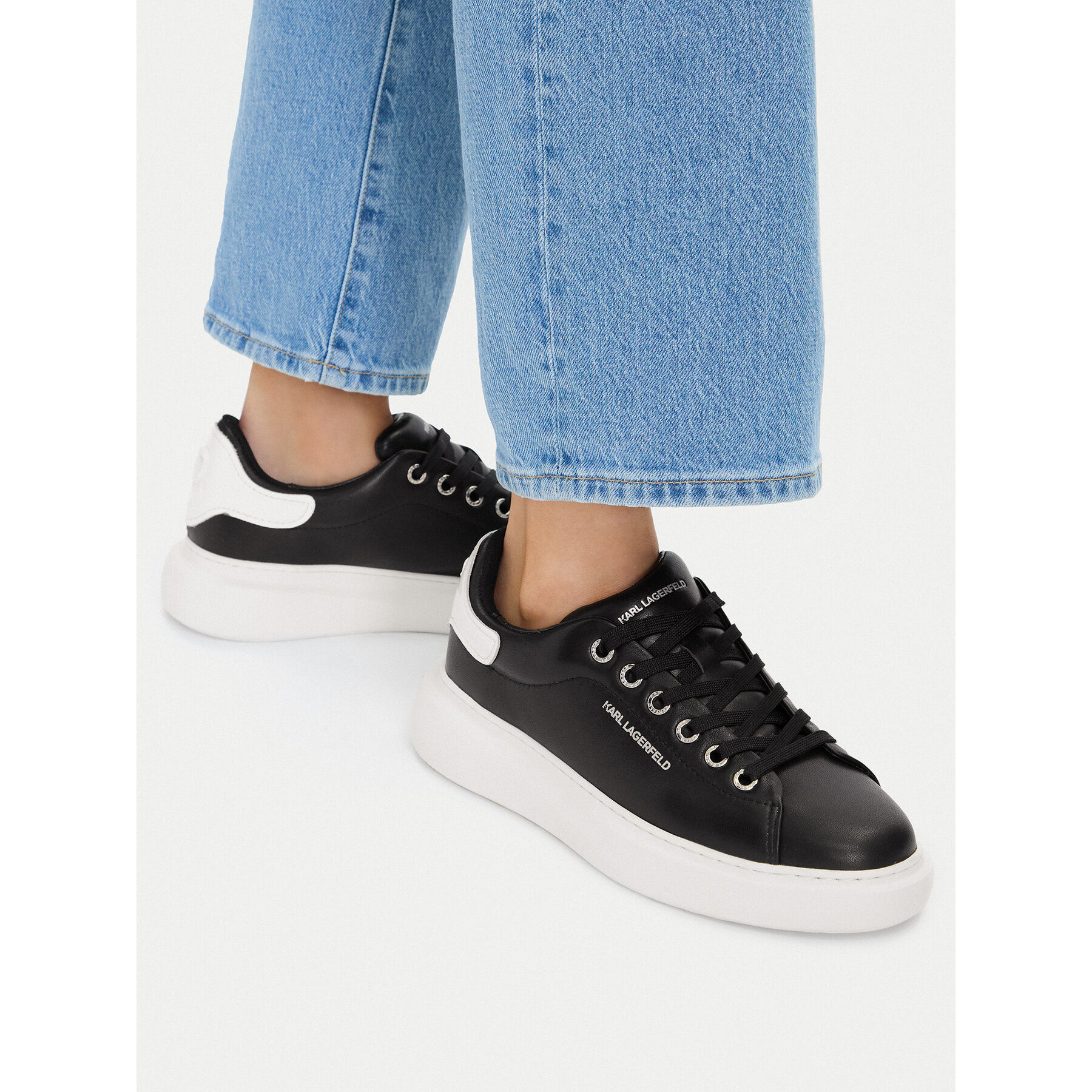 Сникърси KARL LAGERFELD Kore KL66525 Черен