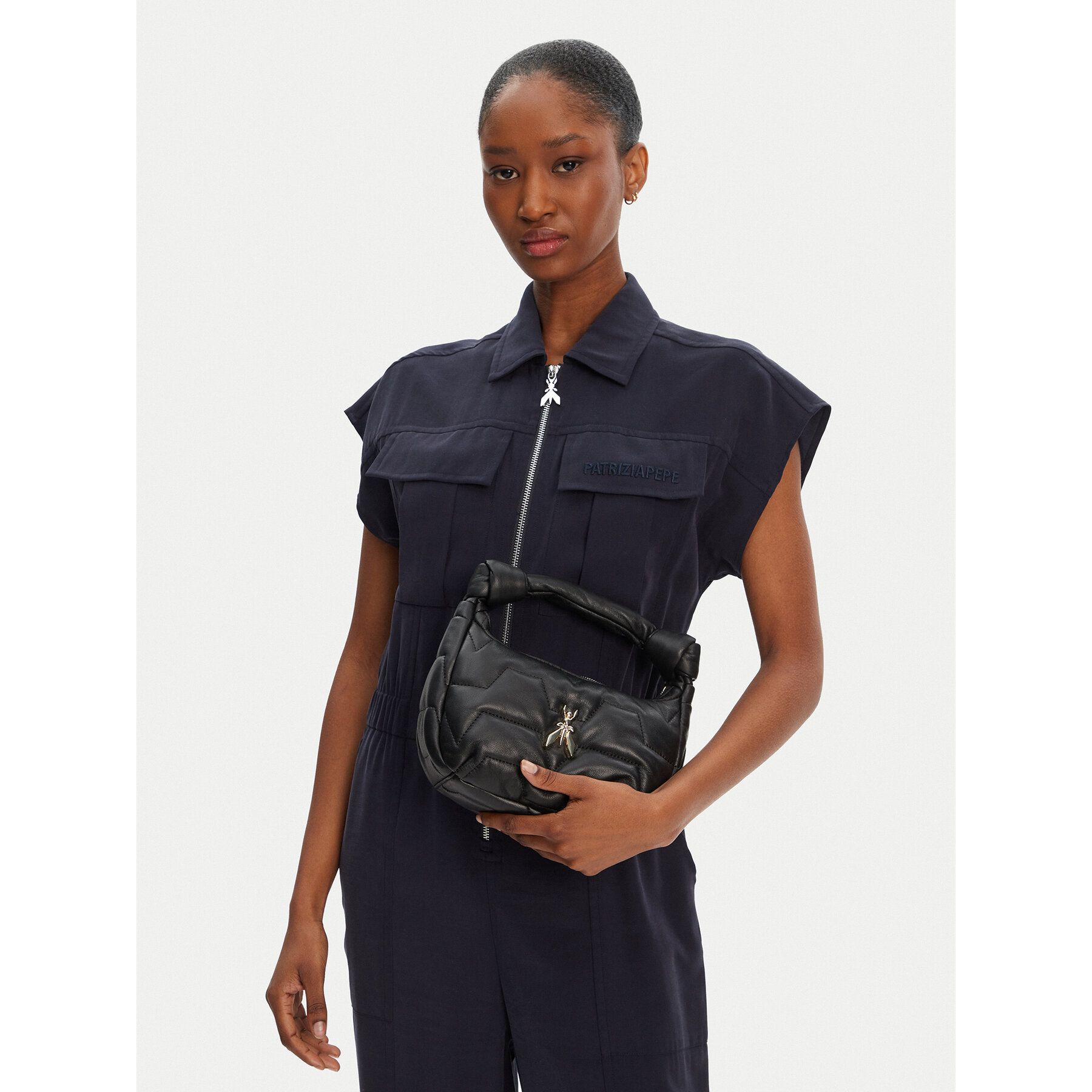 Torbica Patrizia Pepe 8B0223/L006 Zelena