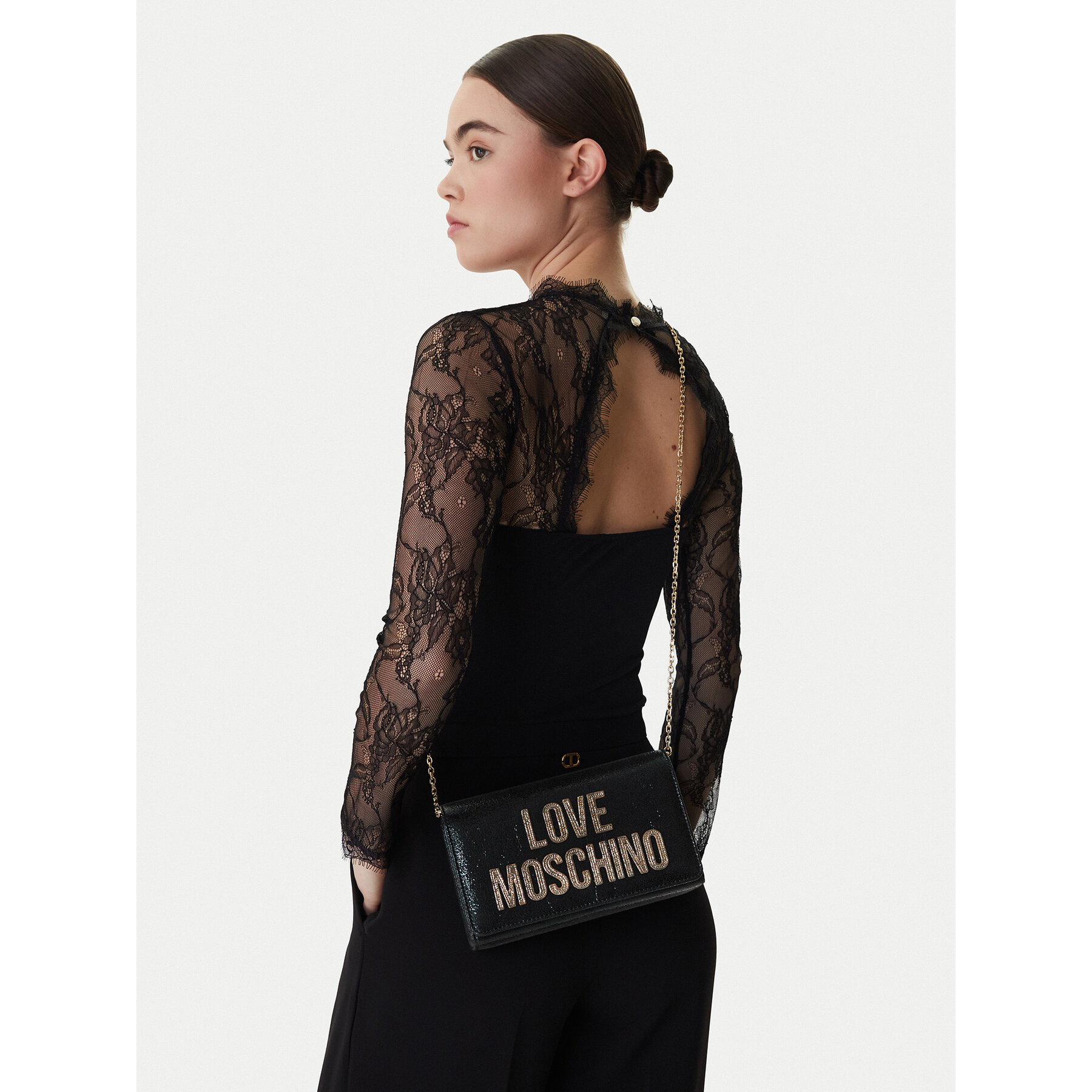 Kabelka LOVE MOSCHINO JC4104PP1OLK0000 Čierna