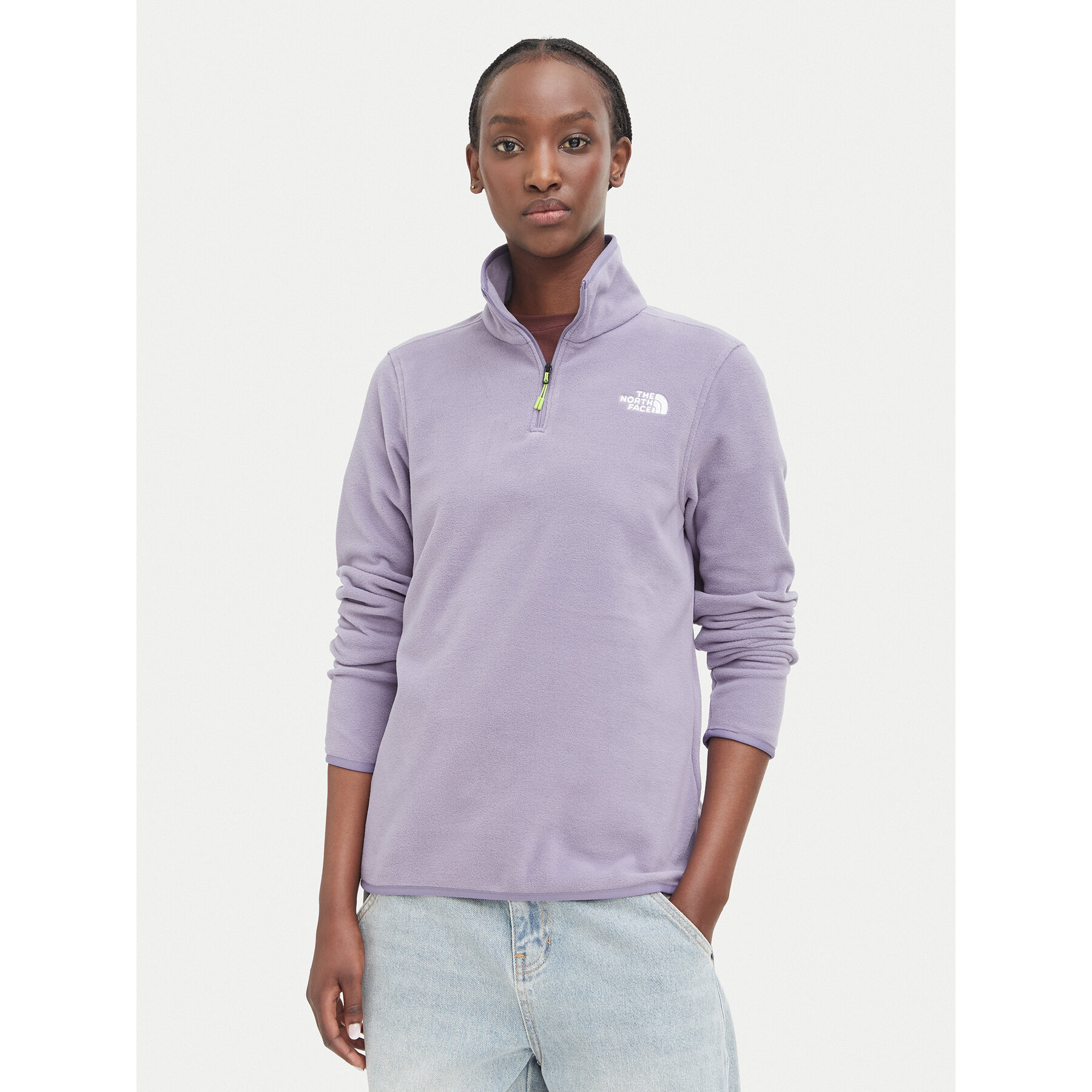 The North Face Fleecejacke Glacier NF0A8D2J Violett Regular Fit