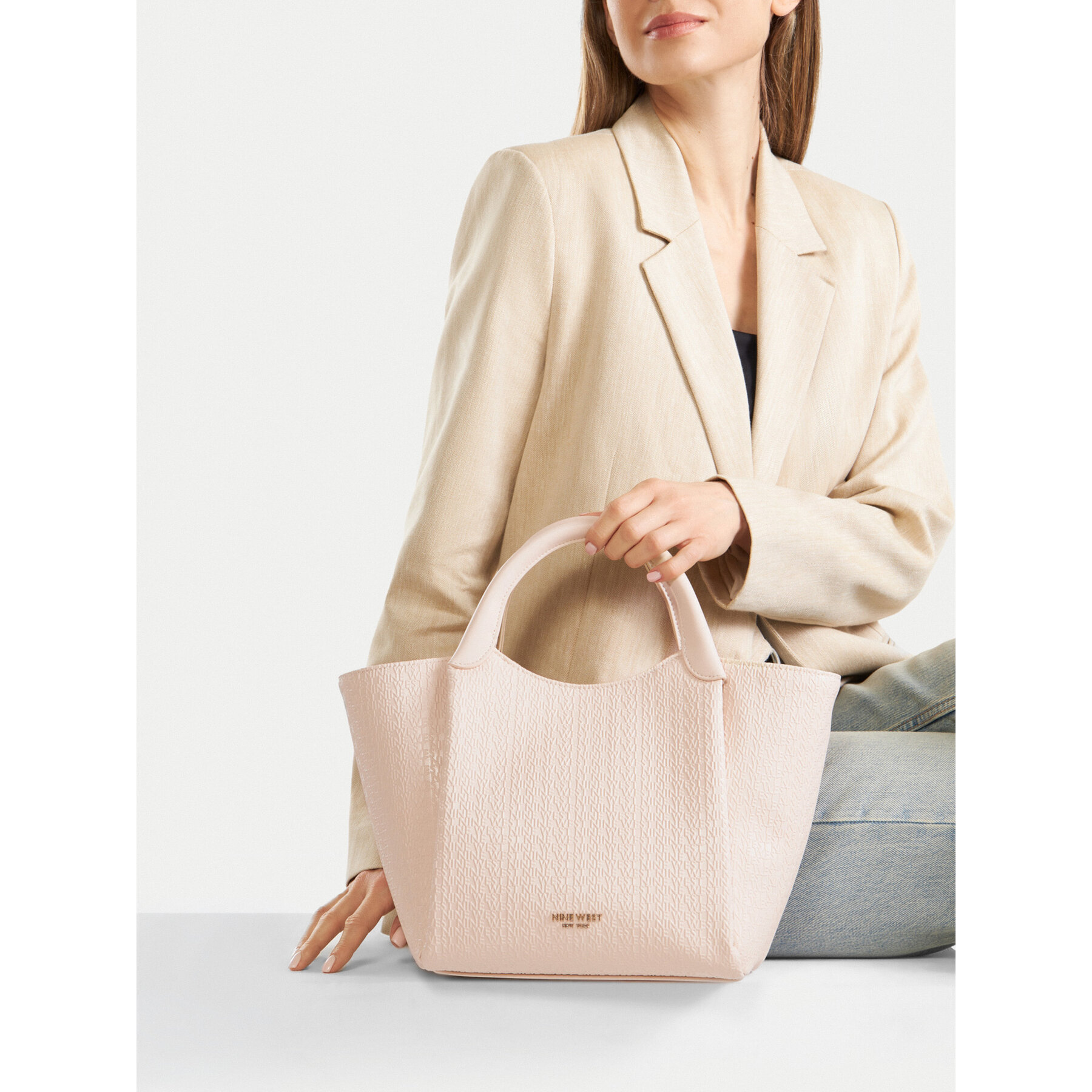 Дамска чанта Nine West LDA6767A Екрю
