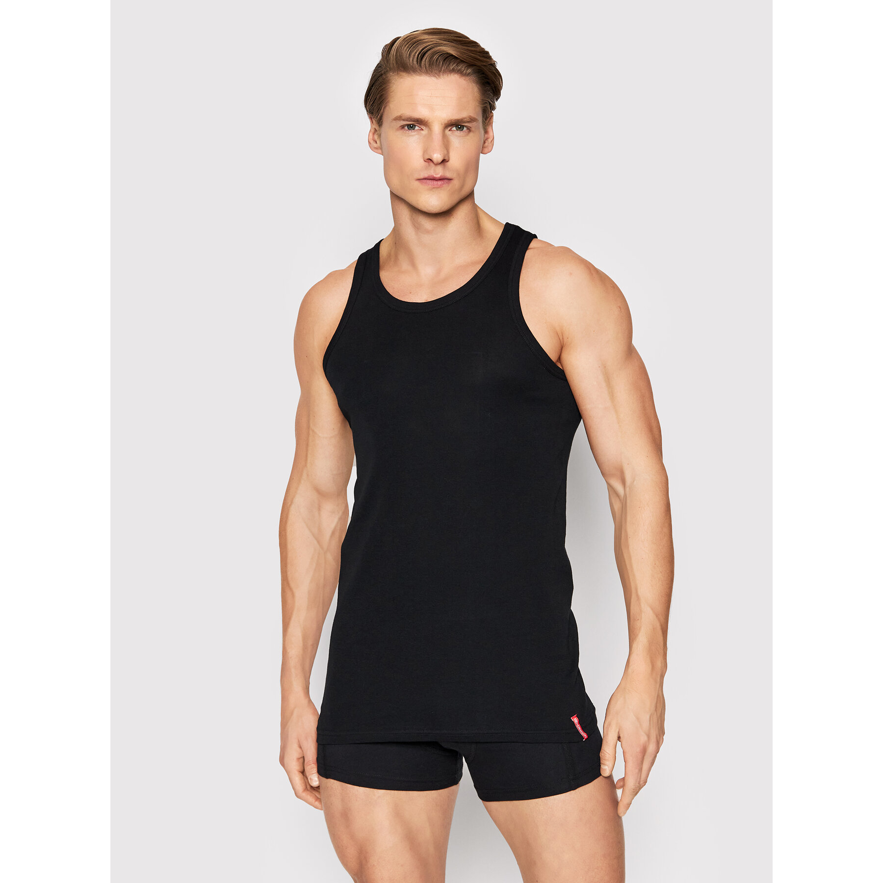 Henderson Henderson Φανέλα 1480 Μαύρο Regular Fit
