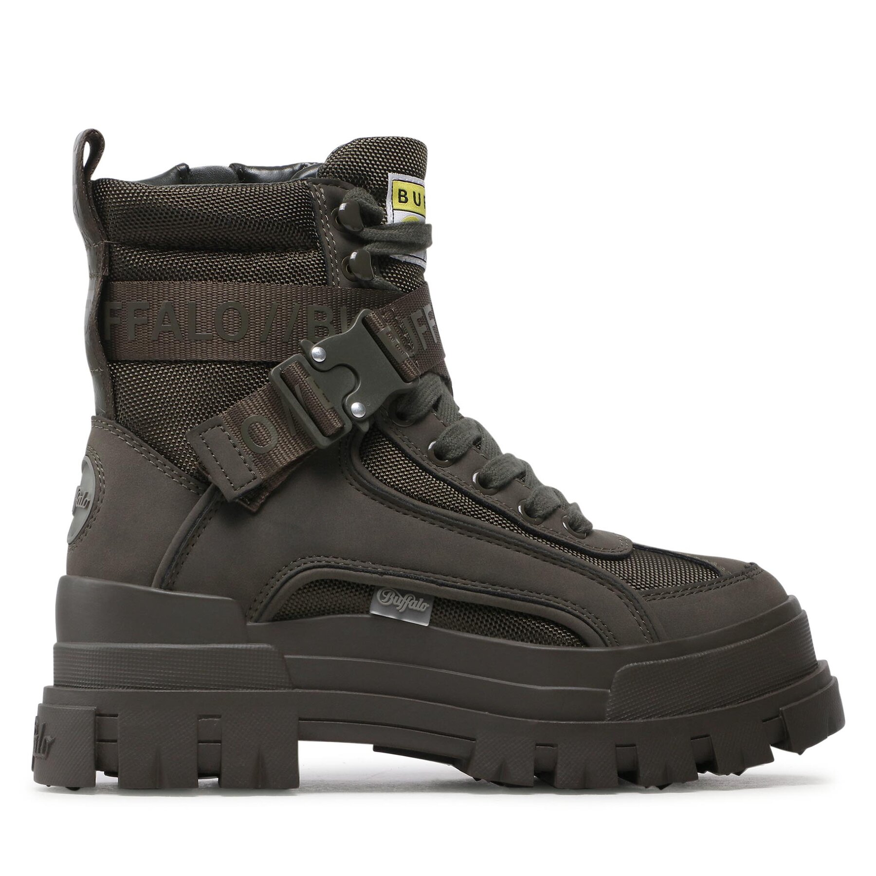 Auliniai batai Buffalo Aspha Com1 Laceup Mi BN1622160 Chaki