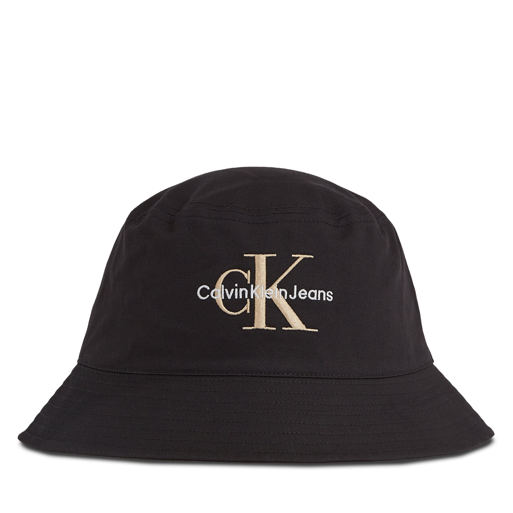 Calvin Klein Jeans Καπέλο Calvin Klein Jeans Monogram Bucket Hat K50K510788 Μαύρο