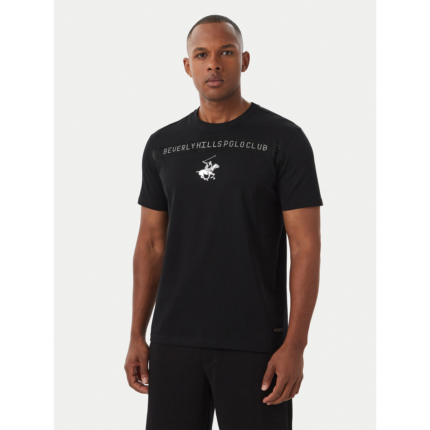 Beverly Hills Polo Club T-shirt M1543 Crna Regular Fit