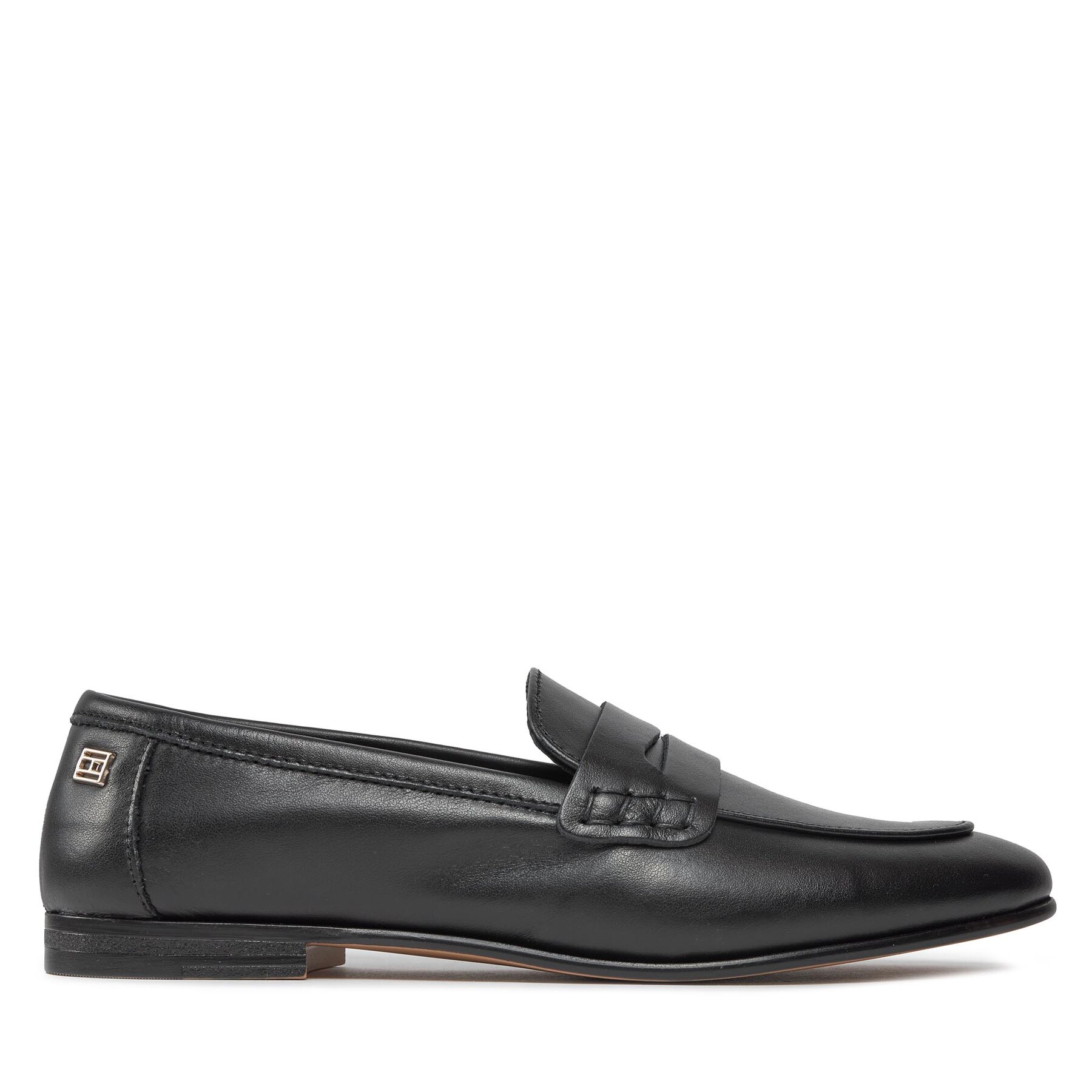 Loaferice Tommy Hilfiger Essential Leather Loafer FW0FW07769 Black BDS
