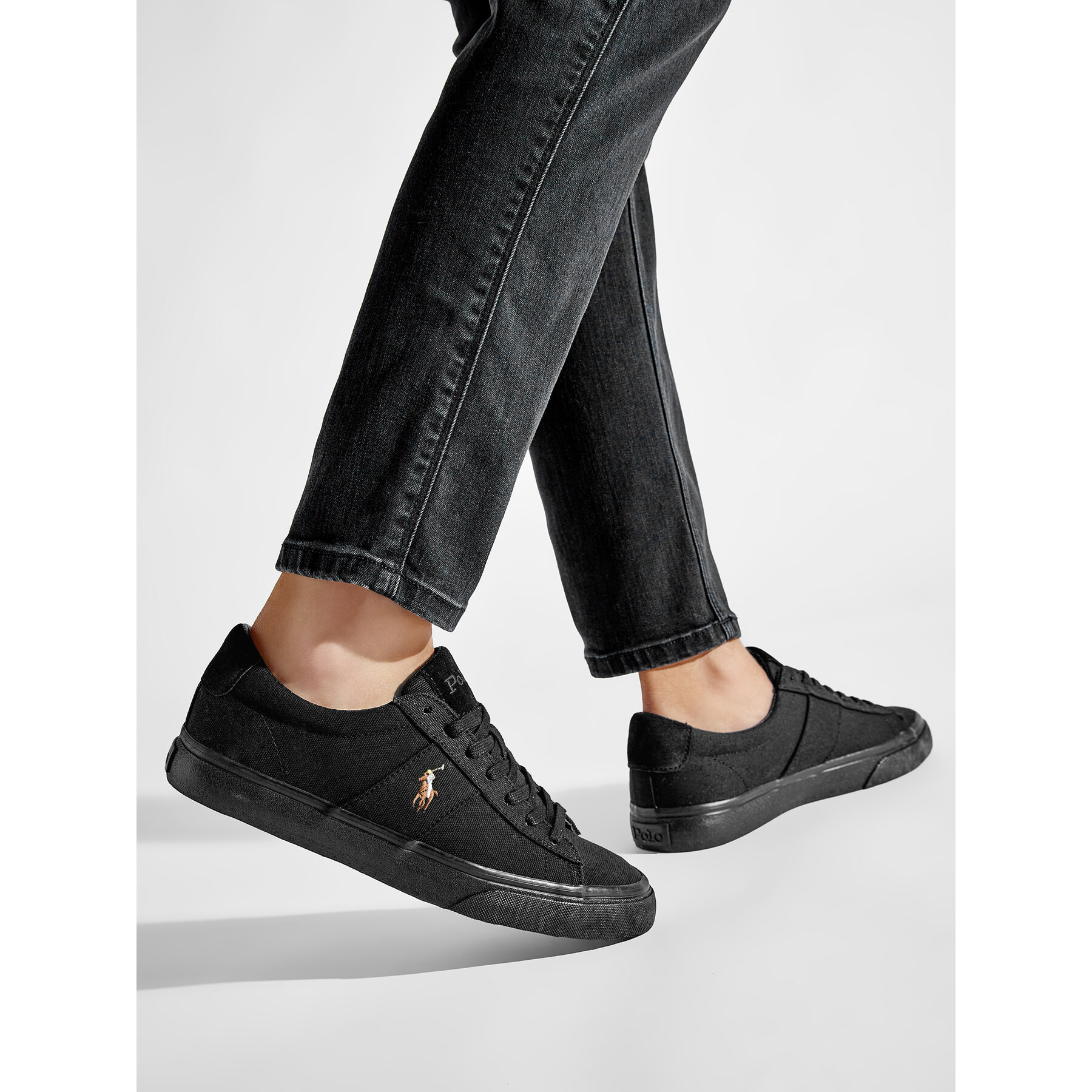Teniși Polo Ralph Lauren Sayer 816764497002 Negru
