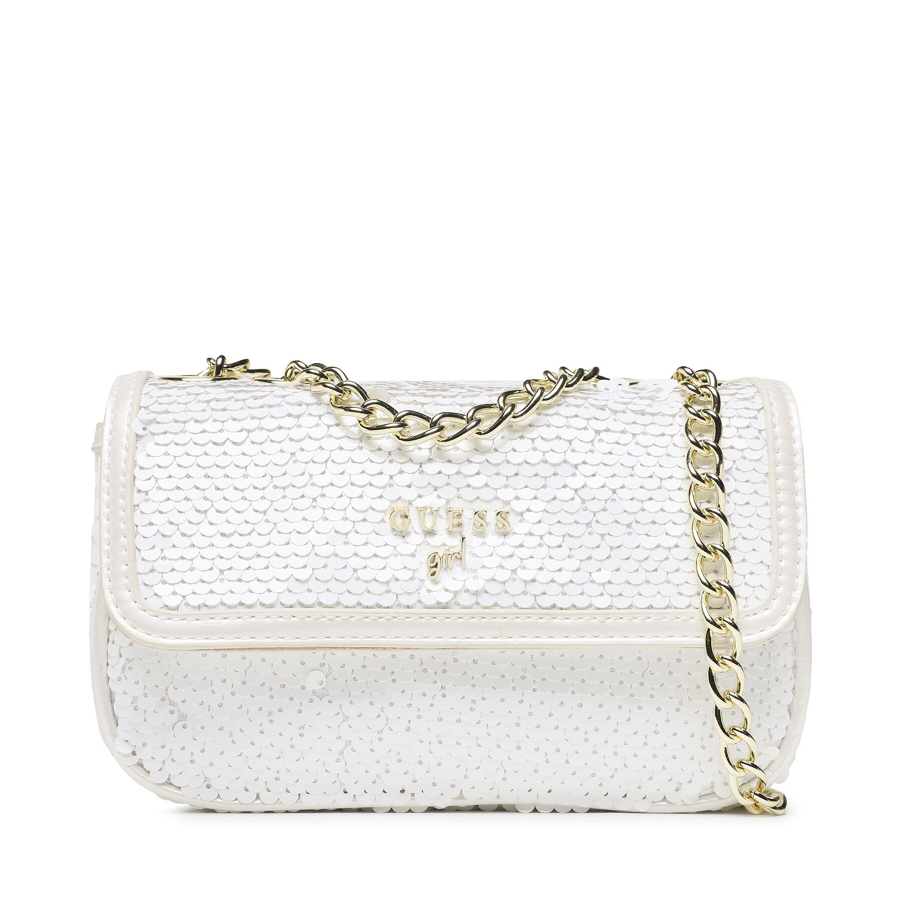 Guess Τσάντα Guess Mini Crossbody J3GZ12 WFHI0 Λευκό