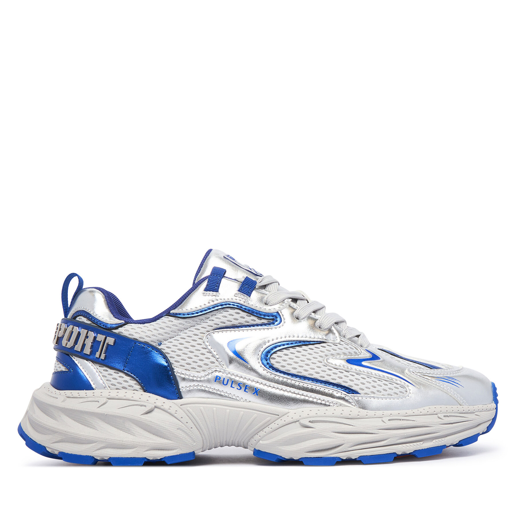 Sneakersy Plein Sport Pulse X FAFS USC1044 STE003N Modrá