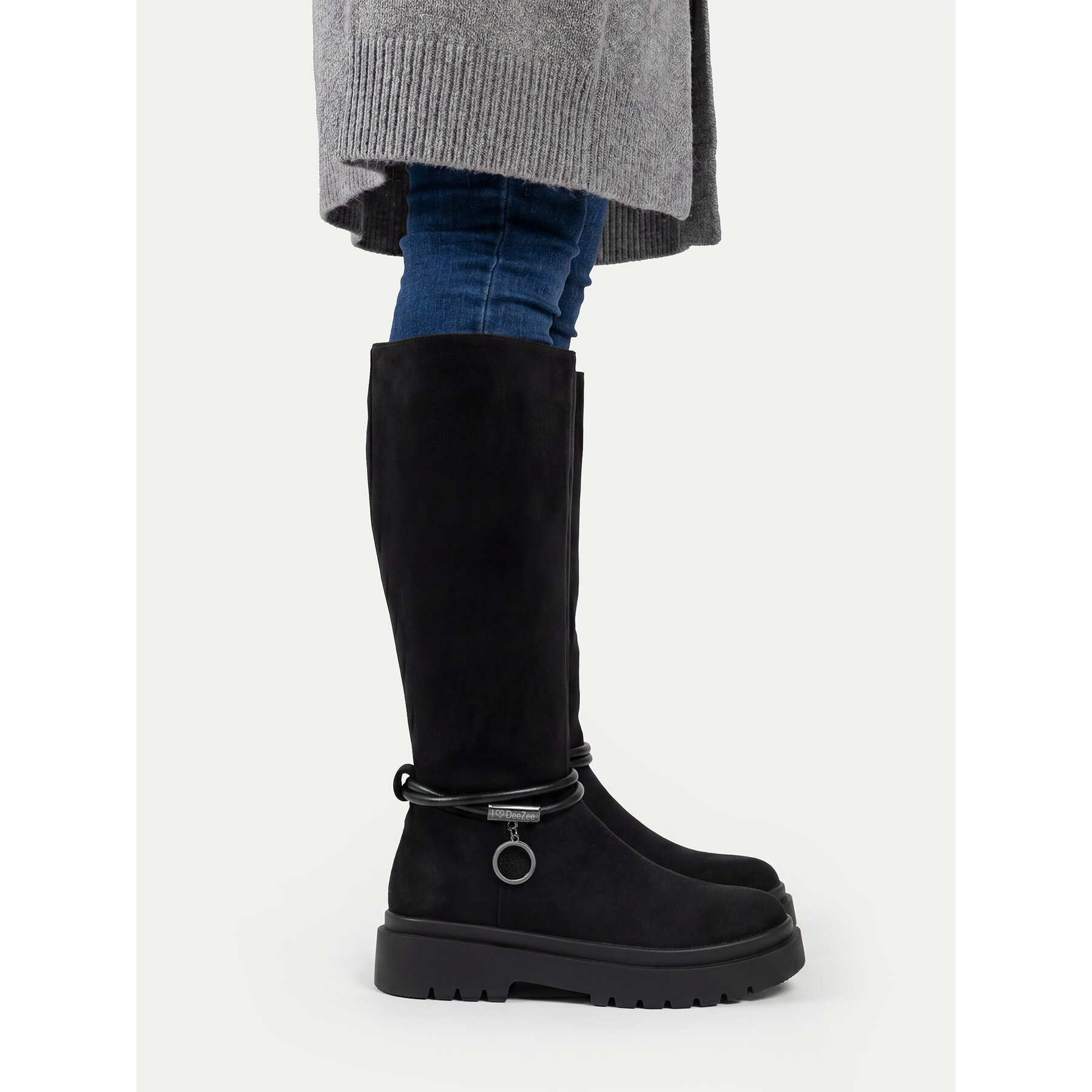 Čižmy DeeZee CEO-CS5592-32 Čierna