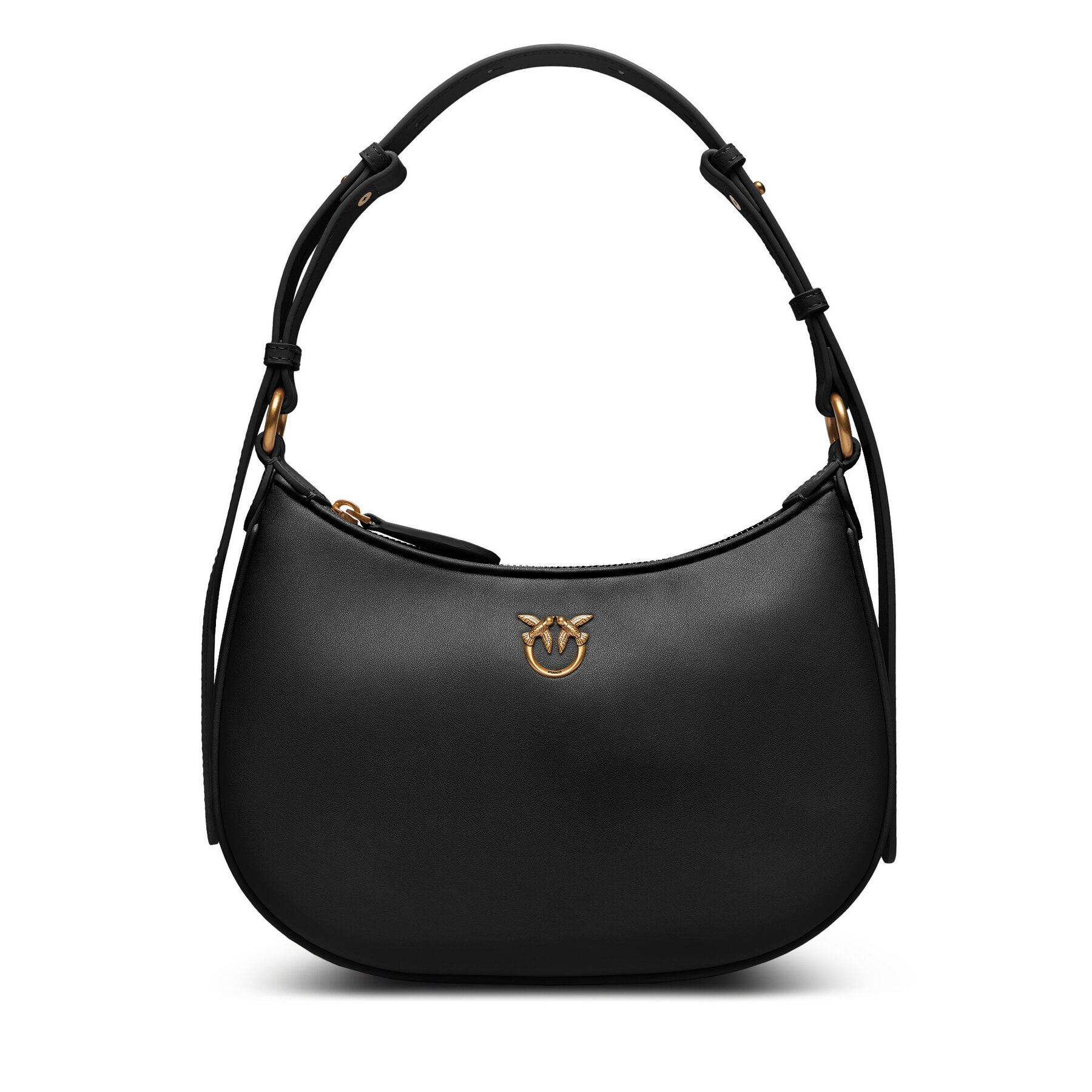 Borsetta Pinko Half Moon Mini Fl . PE 24 PLTT 102790 A0F1 Nero