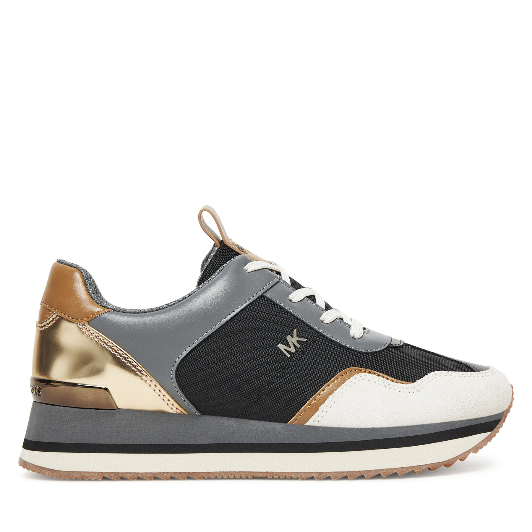 Сникърси MICHAEL Michael Kors 43F5RNFS2D Черен