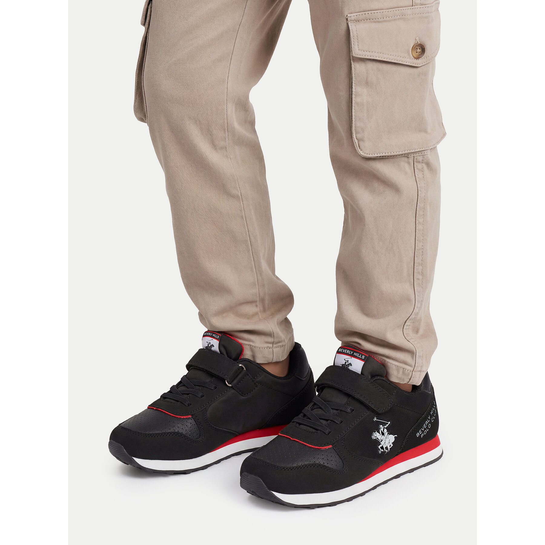 Sneakers Beverly Hills Polo Club CEO-CP23-6376 Negru