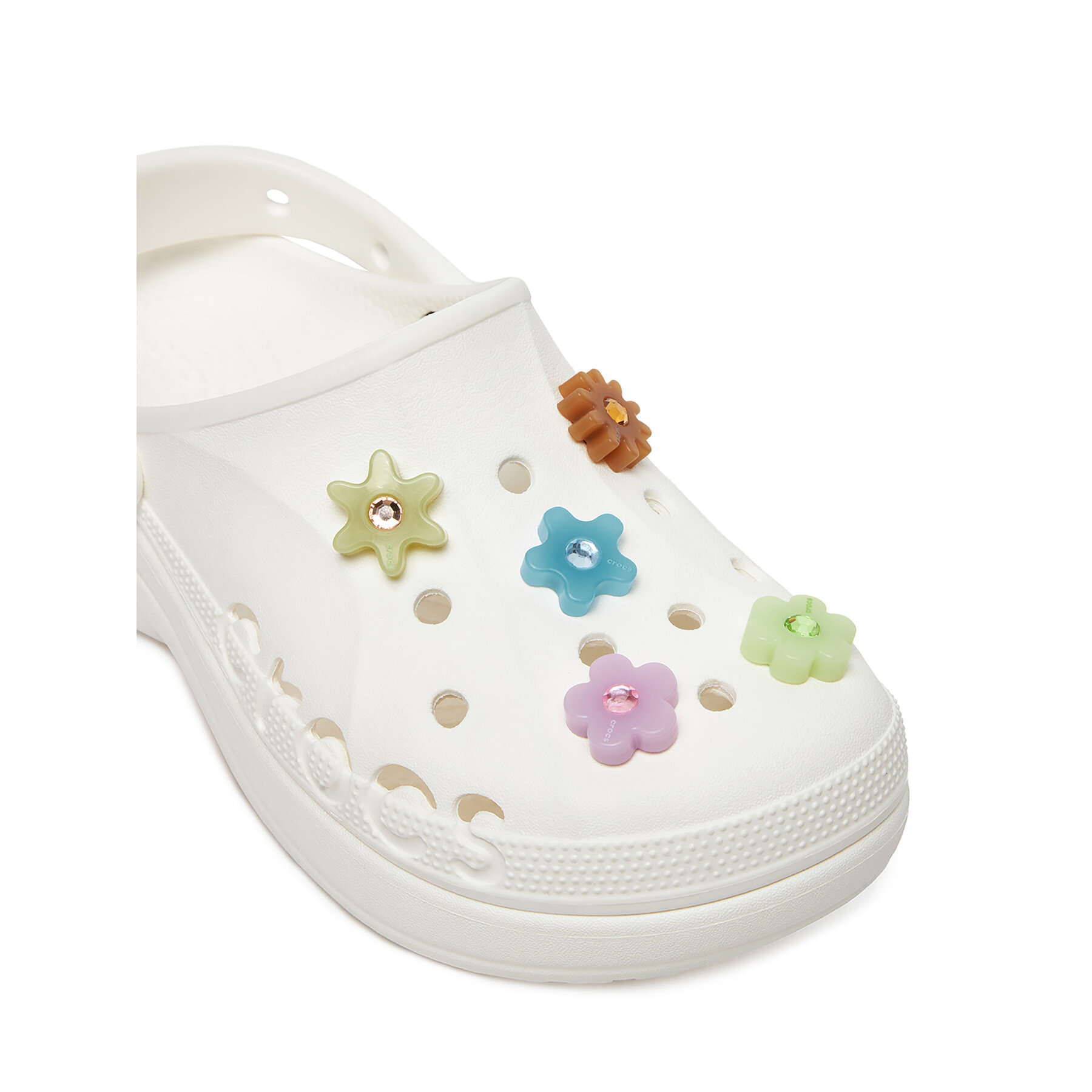 Ozdoba na topánky Crocs ENLIGHTEN FLOWER 5 PACK 10014693 Farebná