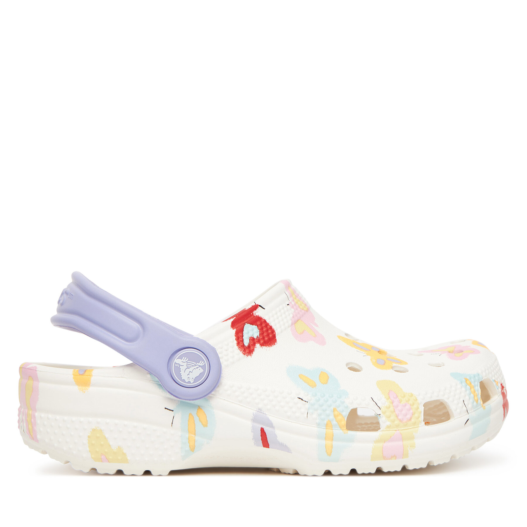 Şlapi Crocs Classic Butterfly Graphic Clog 211255 Colorat