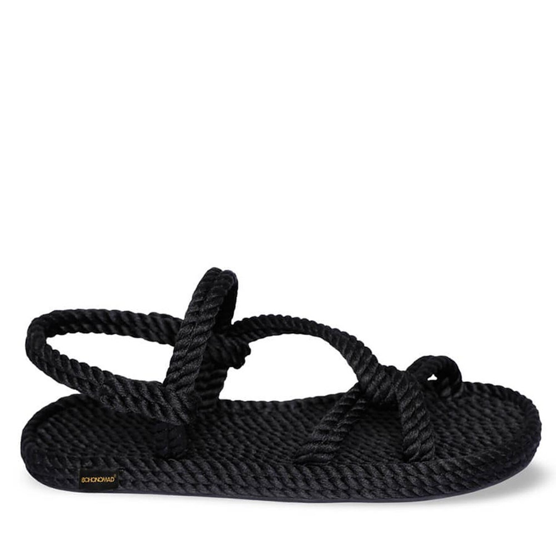 Damen Sandalen Bohonomad, Schuhgröße 37, Schwarz, Mykonos MYK.0020.WRS