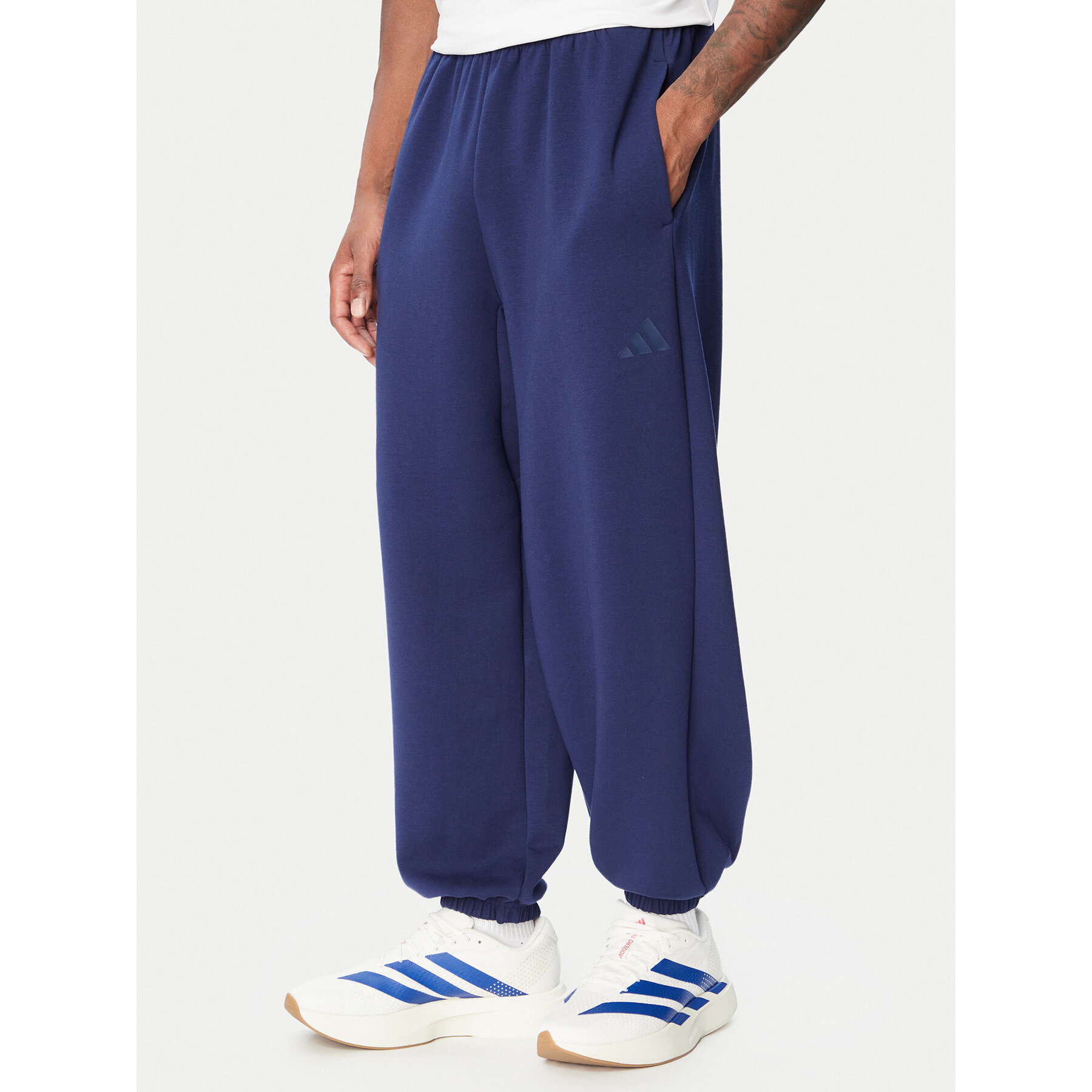 adidas Jogginghose Soft Lux KS2775 Blau Loose Fit