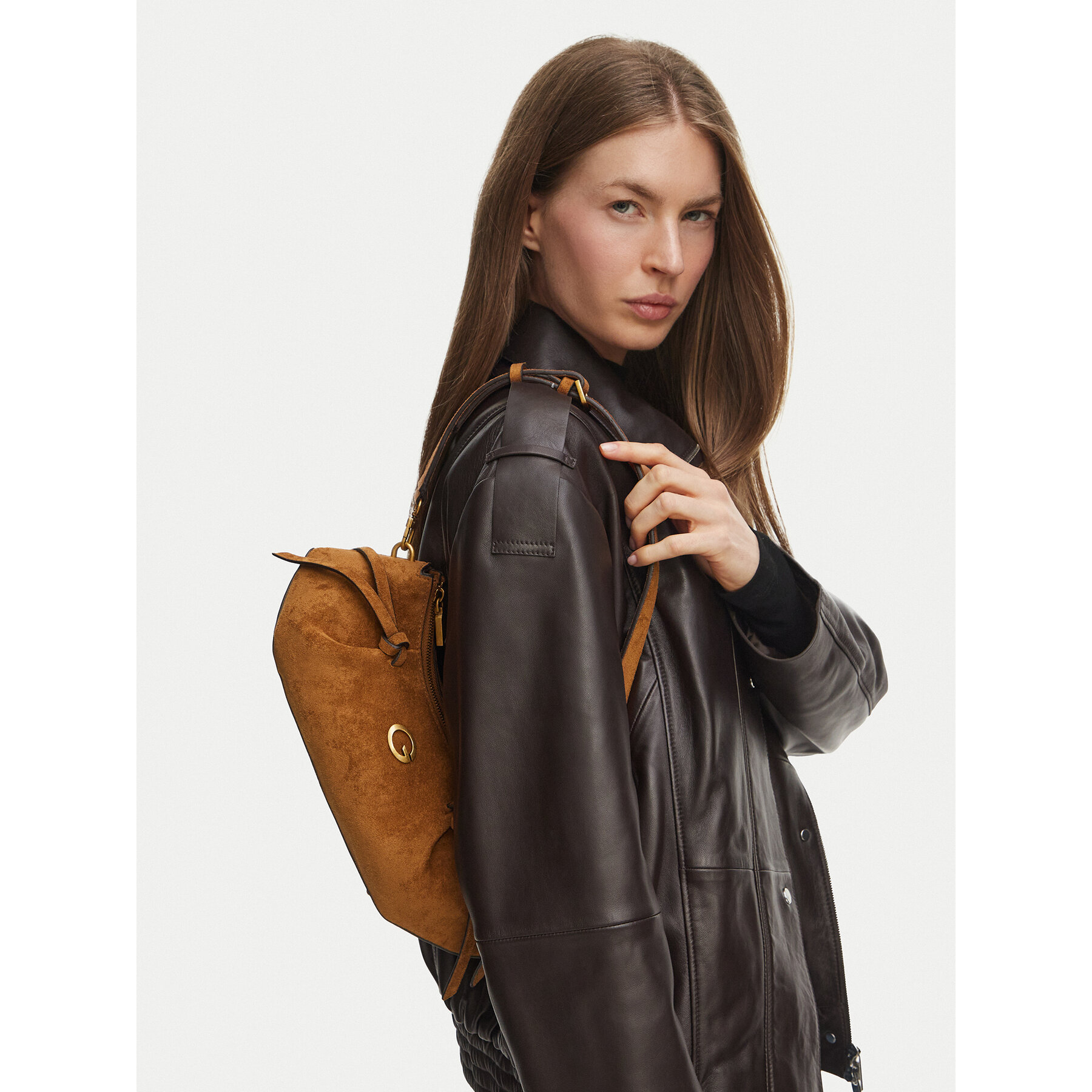 Soma Guess Allegra HWSG22 37180 Gaiši brūna