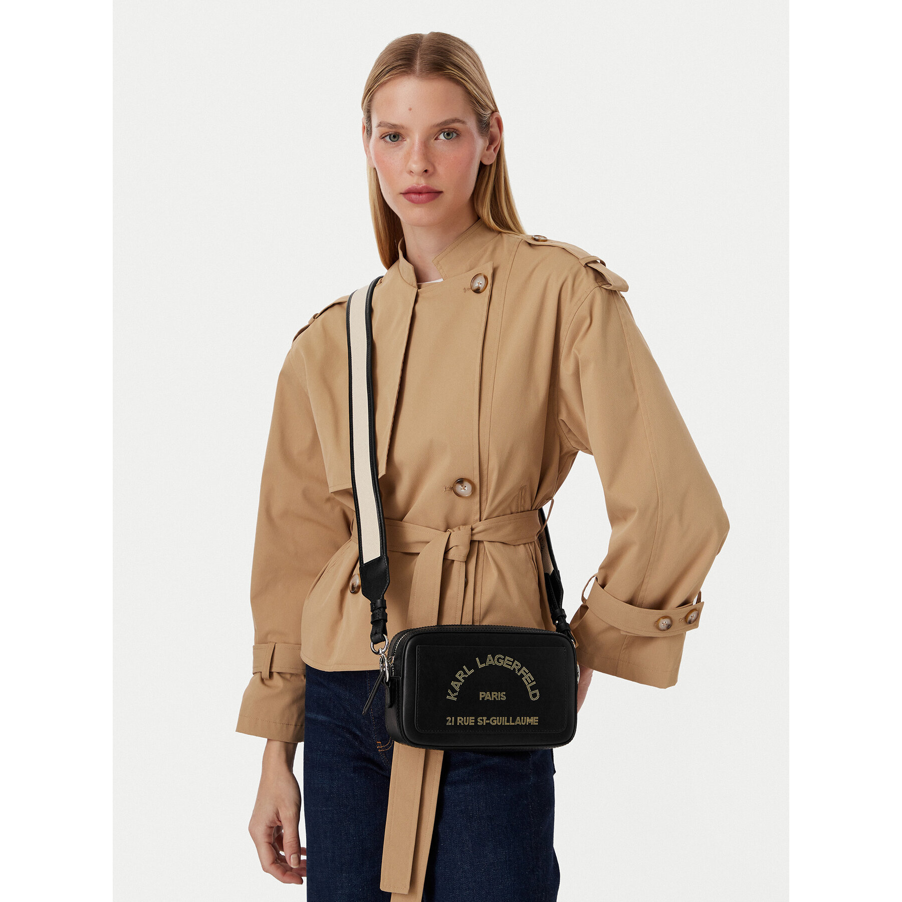 Geantă KARL LAGERFELD B3W30088 Negru