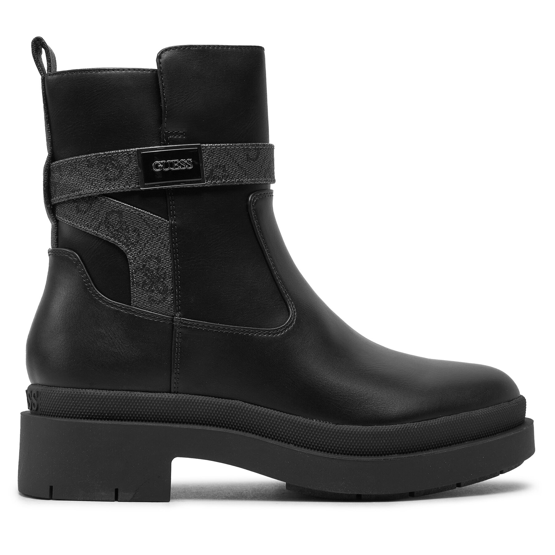 Botine Guess Ovelle2 FLTOVE ELE10 Negru