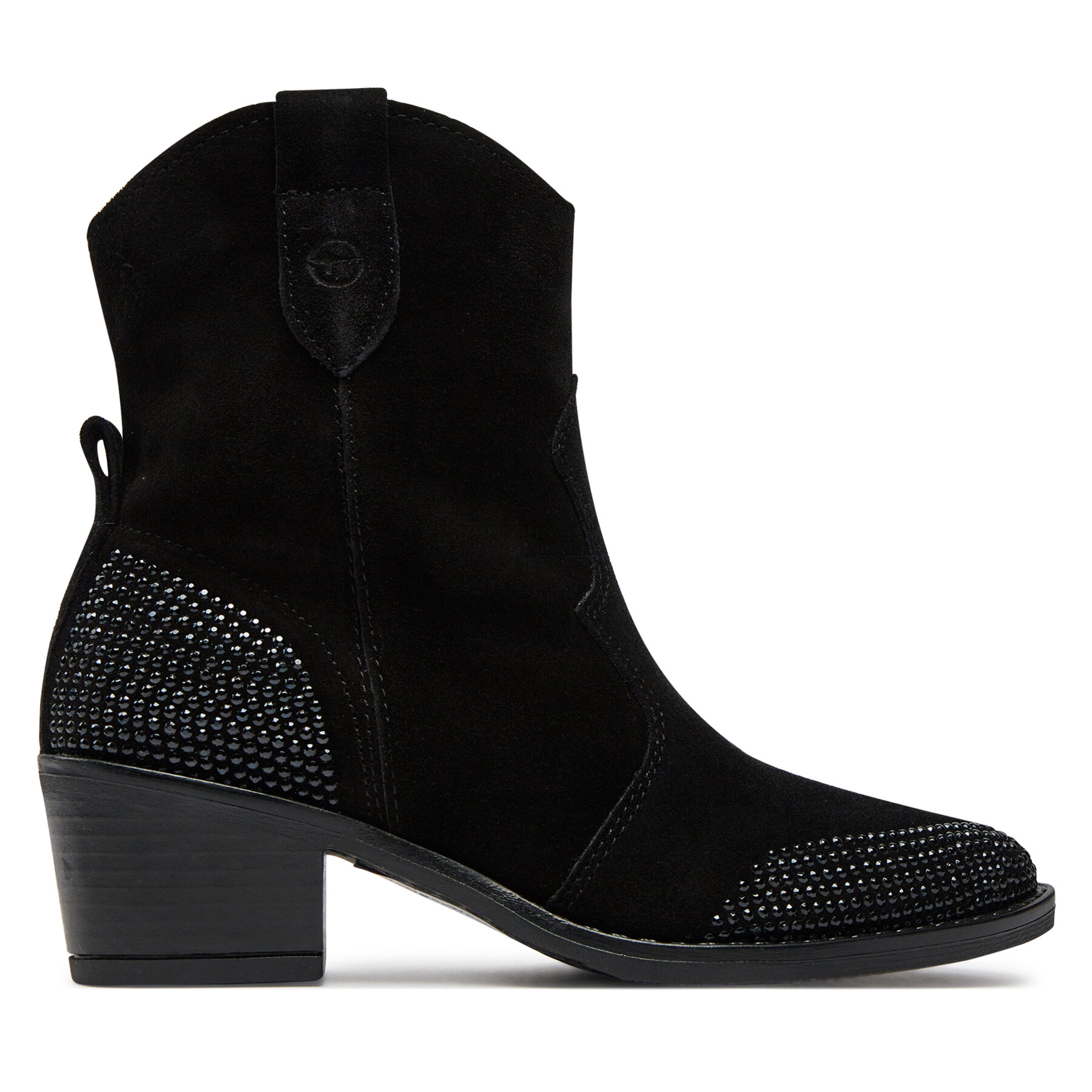 Stivali texani Tamaris 1-25703-42 Nero