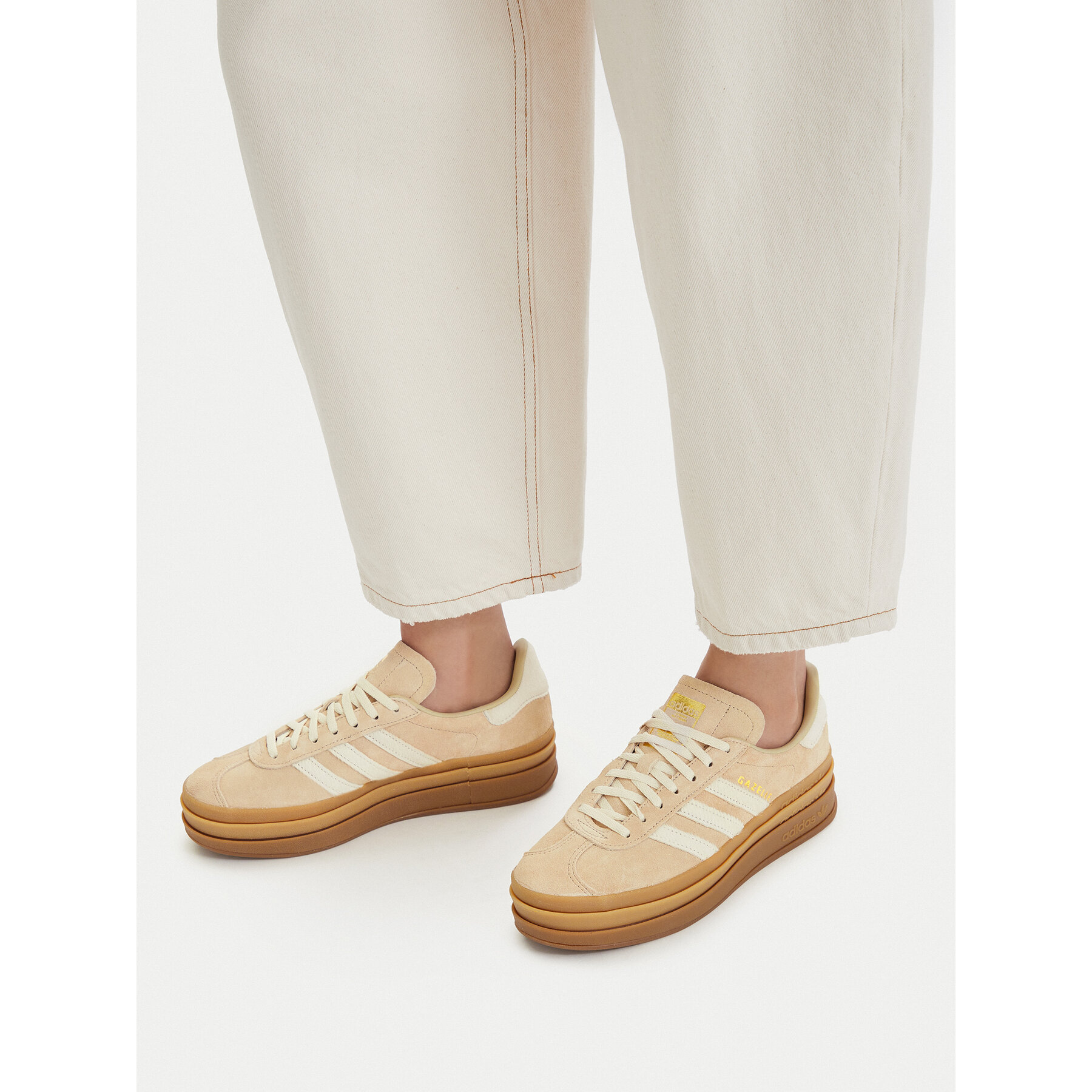 Сникърси adidas Gazelle Bold IH4201 Бежов