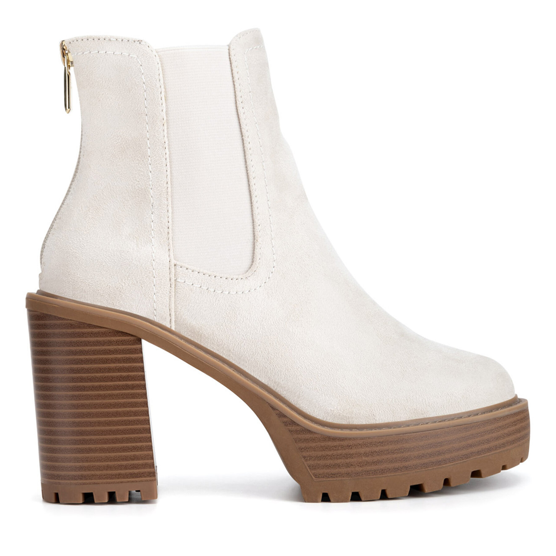 Členková obuv Nine West WFA3374-1 Écru